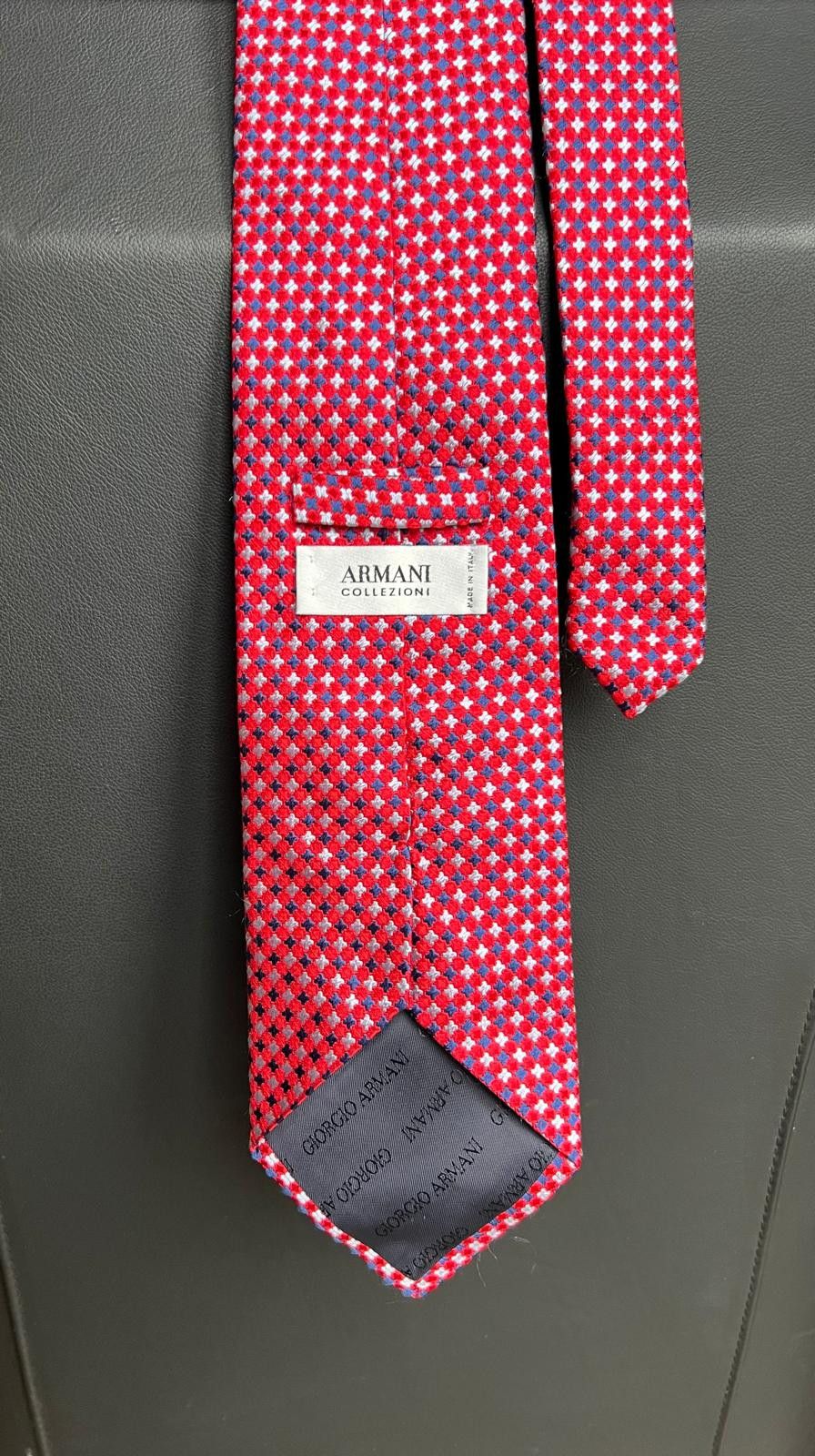 Armani Collezioni Armani Collezioni long silk tie Size ONE SIZE - 2 Thumbnail
