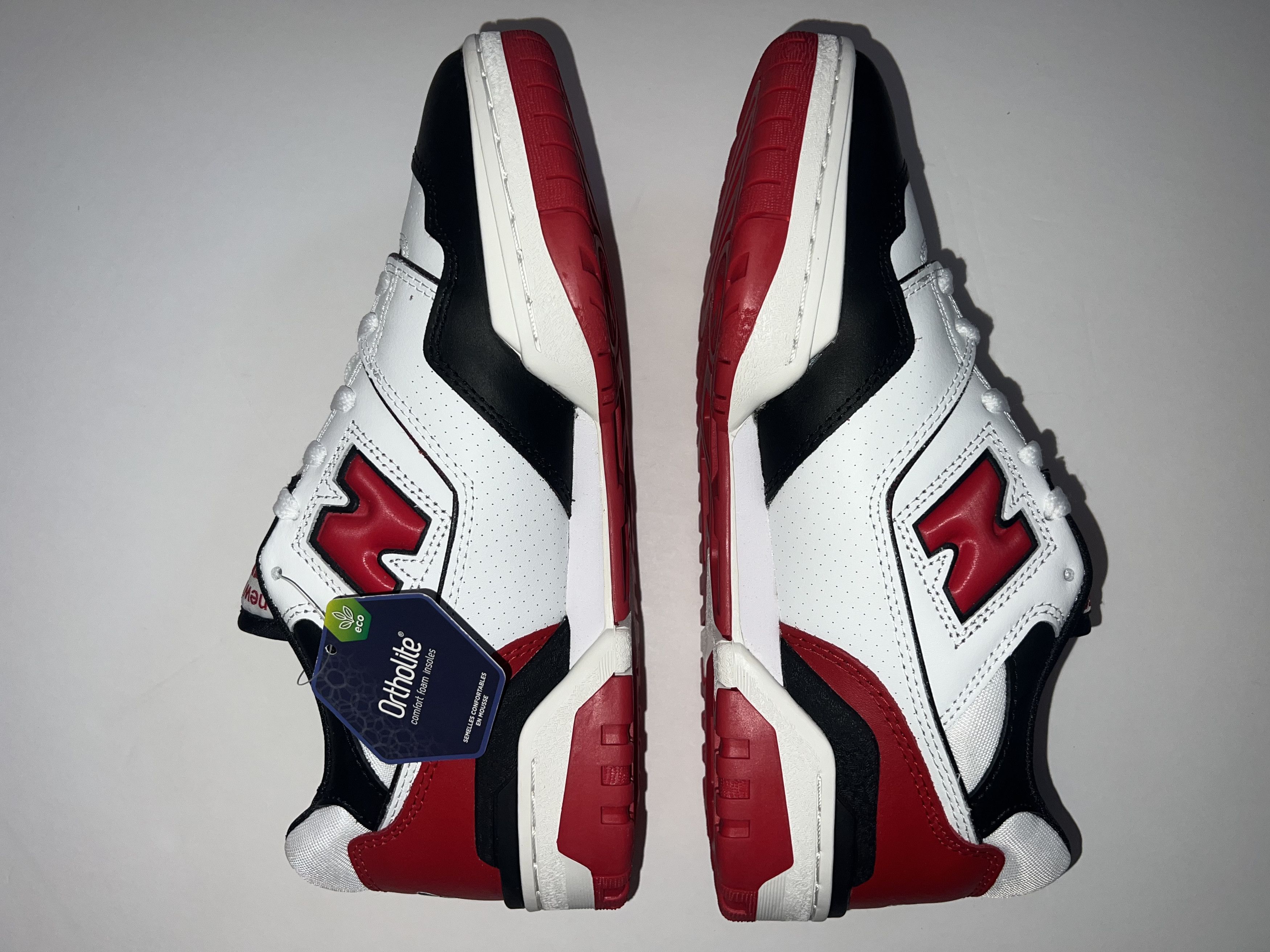 New Balance New Balance 550 Red/White/Black Size US 8.5 / EU 41-42 - 4 Thumbnail