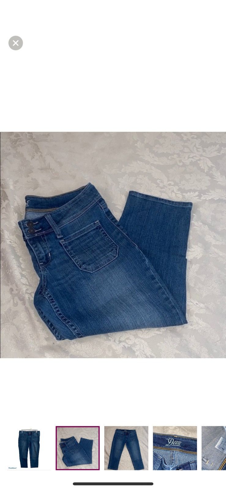 Old Navy Old navy diva denim capris size 2 Size 26" / US 2 / IT 38 - 3 Thumbnail