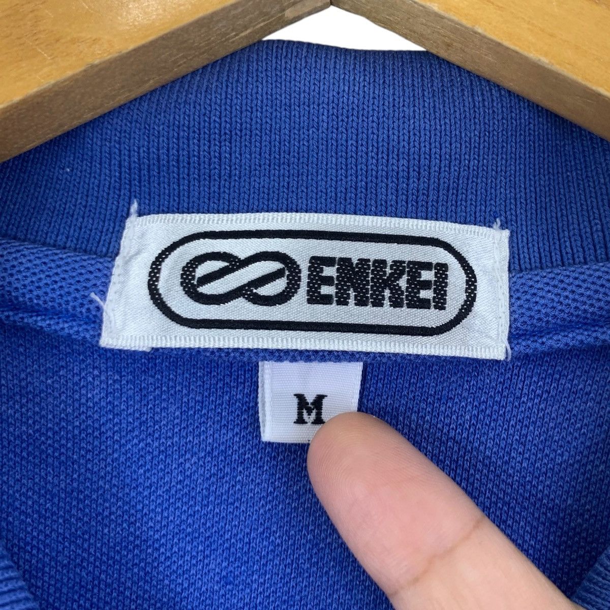 Vintage Vintage ENKEI WHEELS RACING Team Engineer Polo Tee Shirt Size US M / EU 48-50 / 2 - 5 Thumbnail