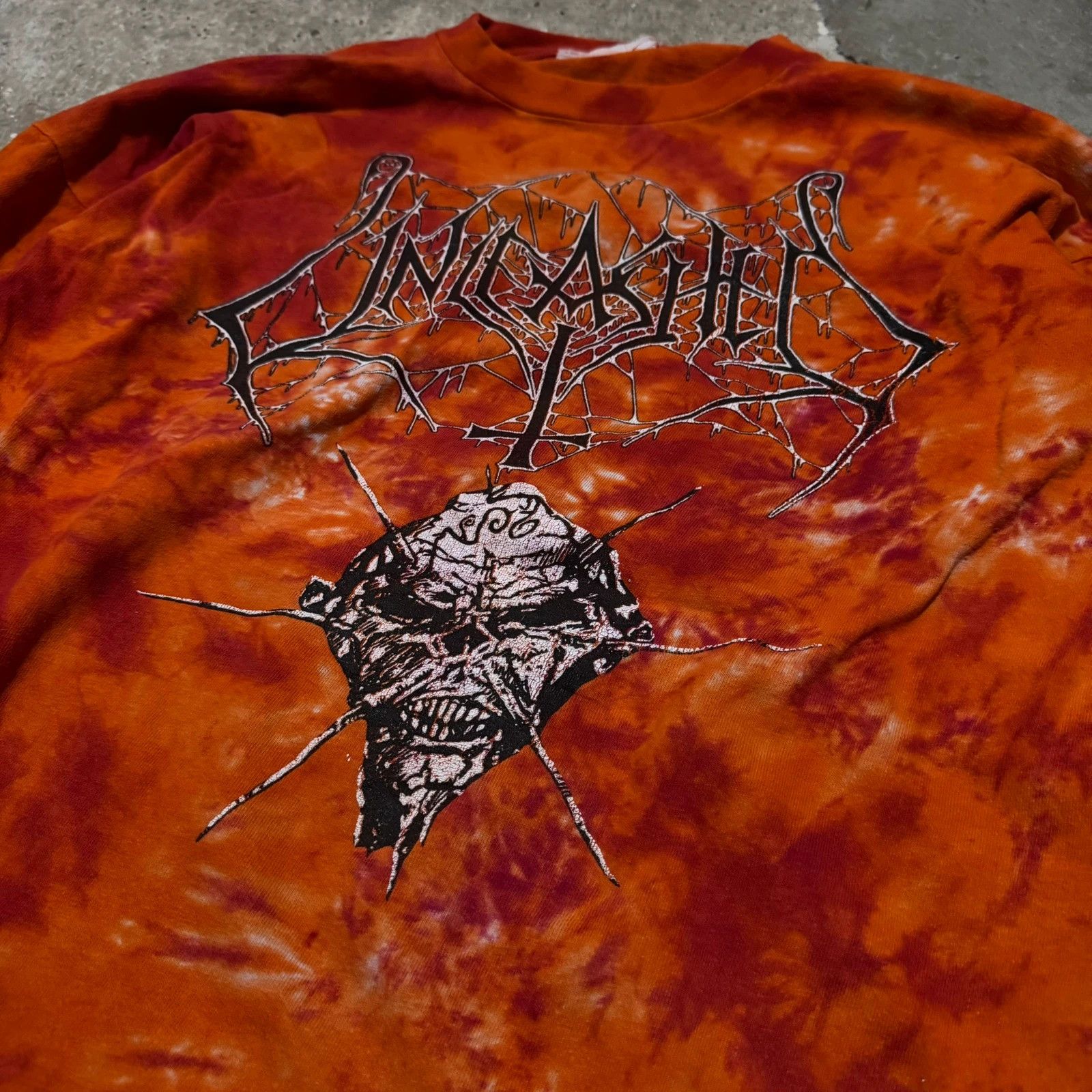 Band Tees Vintage Unleashed longsleeve 1993 Size US XL / EU 56 / 4 - 2 Thumbnail