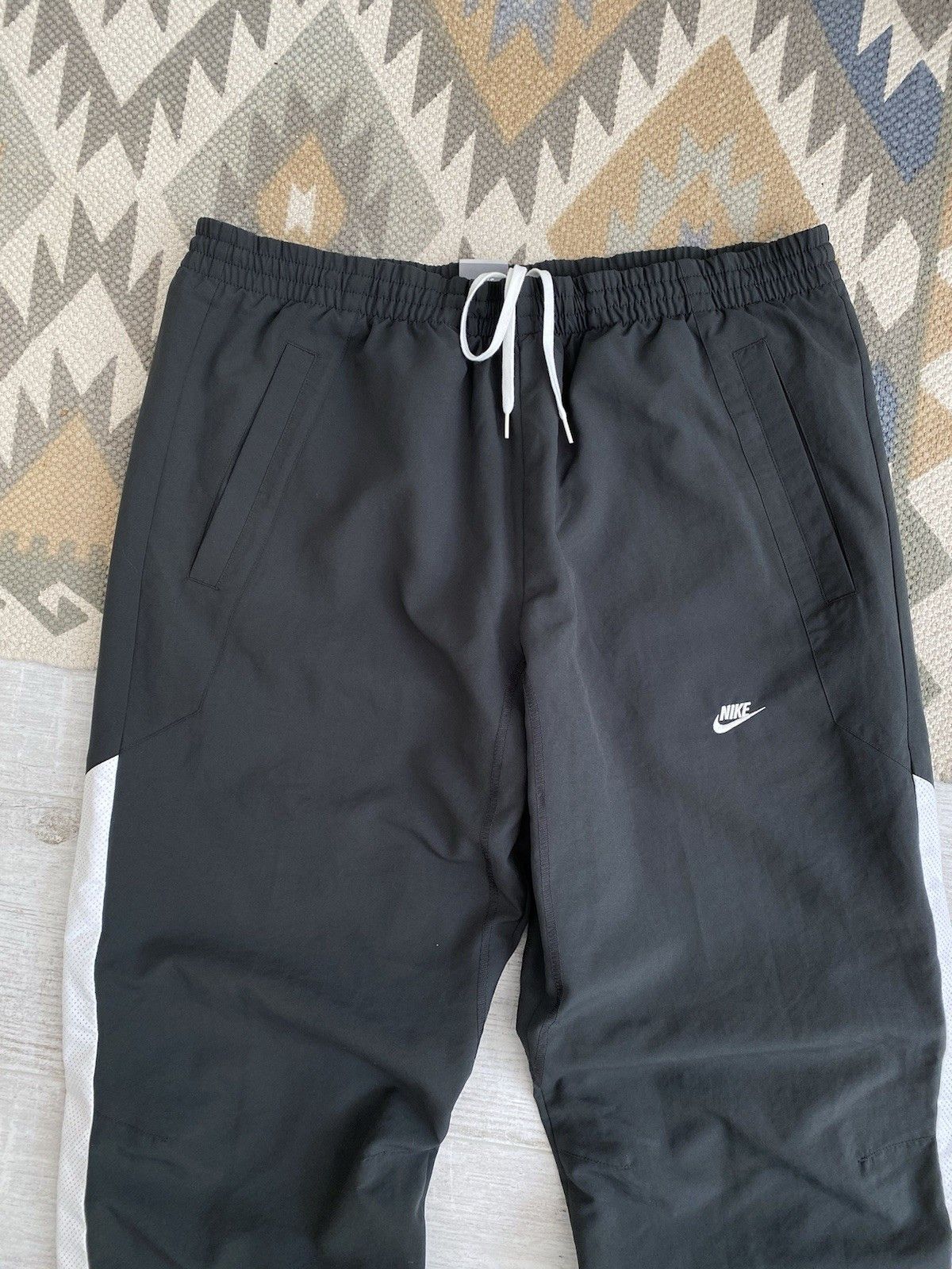 Nike Y2k Nike Nylon Baggy Straight Sweatpants Joggers Size US 34 / EU 50 - 3 Thumbnail
