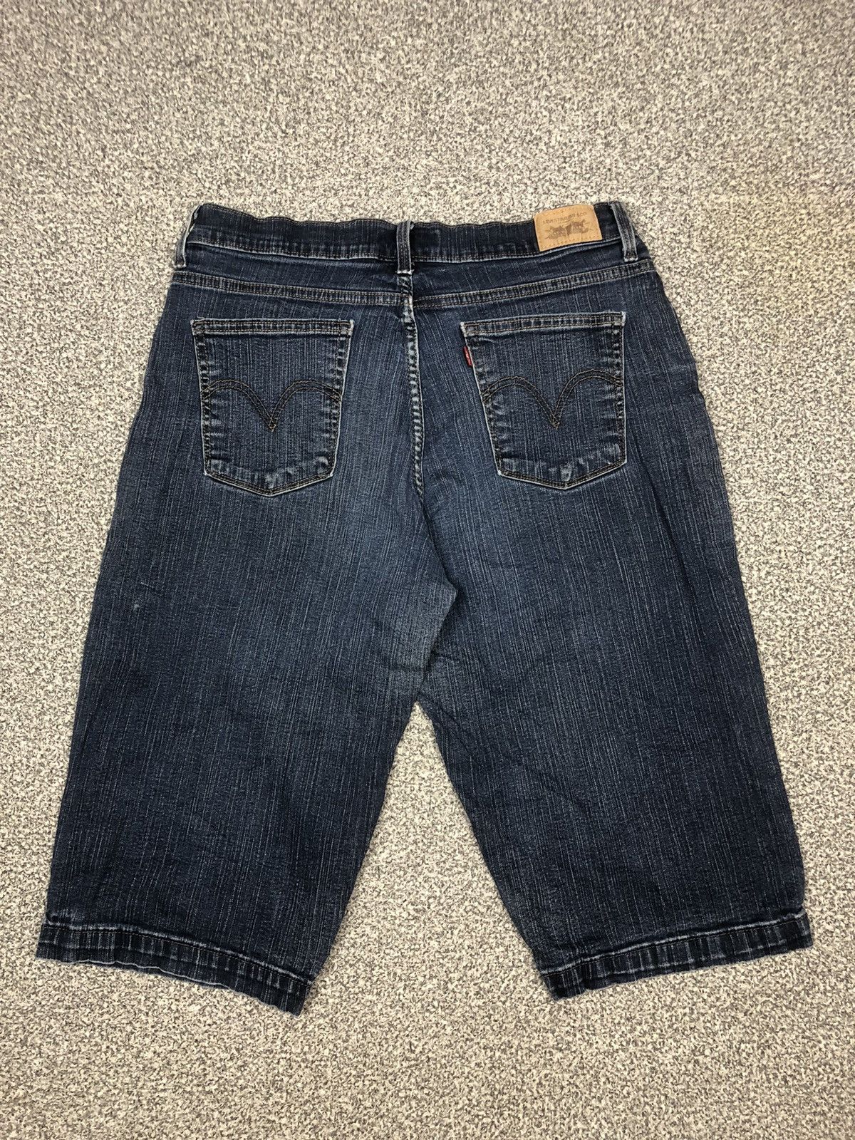 Japanese Brand × Levi's × Vintage Levis 548 Perfectly Slimming Jorts Jeans Size 35" - 10 Thumbnail