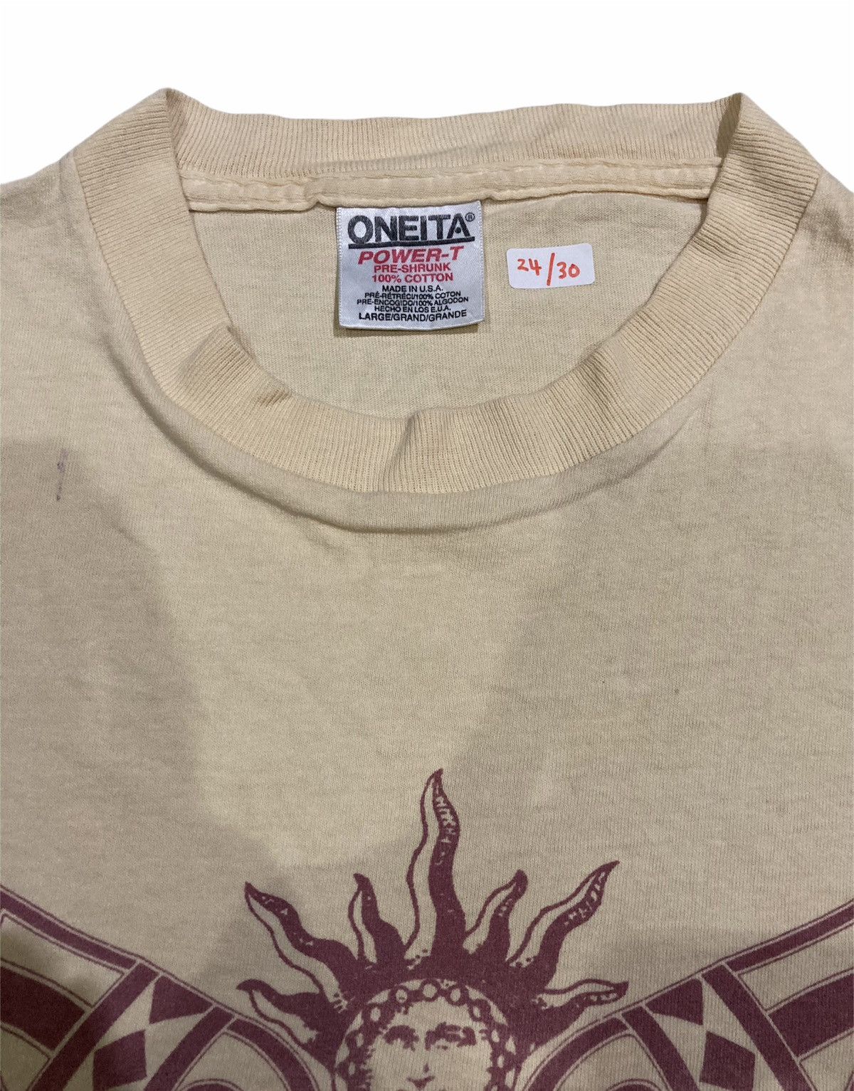 Vintage Vintage Distressed 90’s Renaissance Ent Corp T-Shirt Size US XL / EU 56 / 4 - 4 Thumbnail