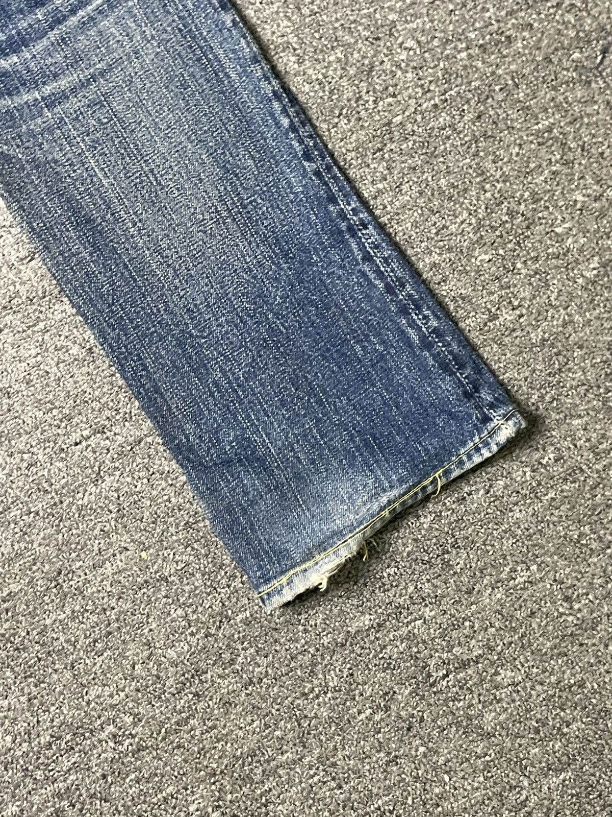 Vintage FLAT HEAD x BALDER JEANS Brand Ripped Jean (84) Size US 32 / EU 48 - 14 Thumbnail