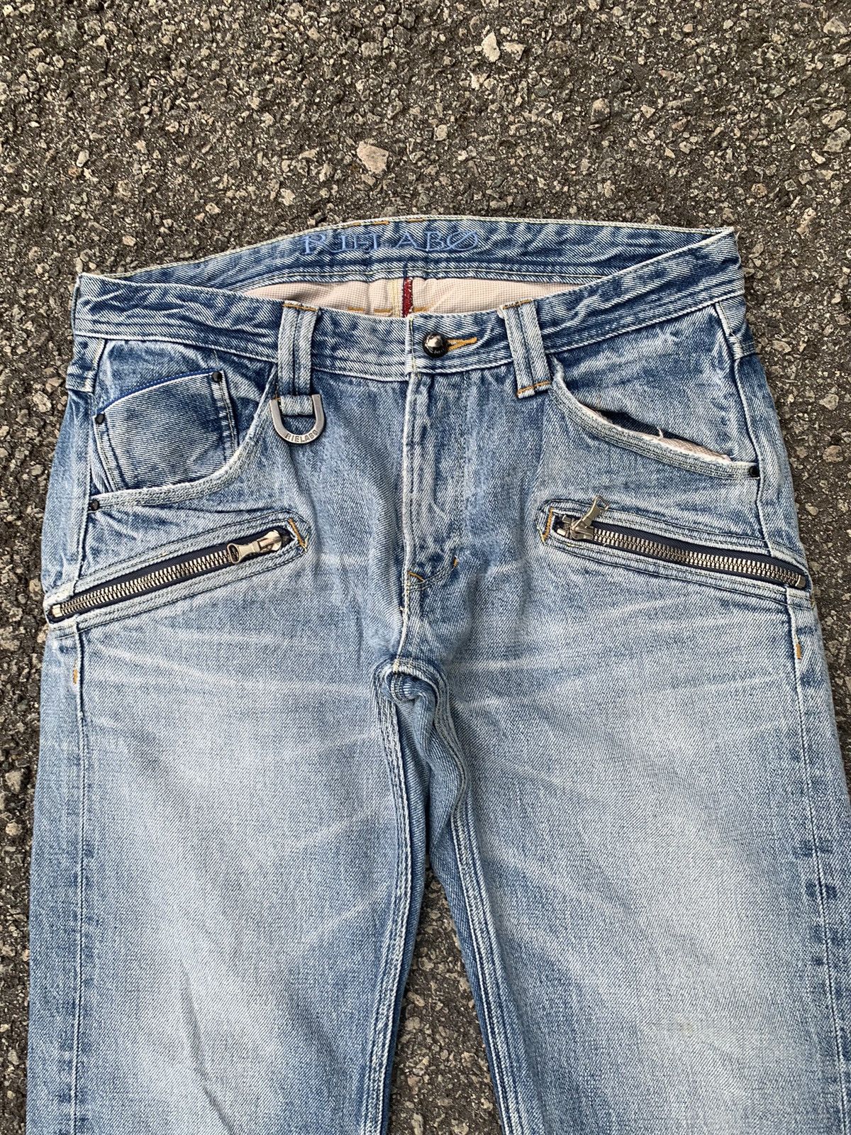 Nicole Club DISTRESSED NCFM NICOLE CLUB RIELABO SELVEDGE DENIM Size US 32 / EU 48 - 5 Thumbnail