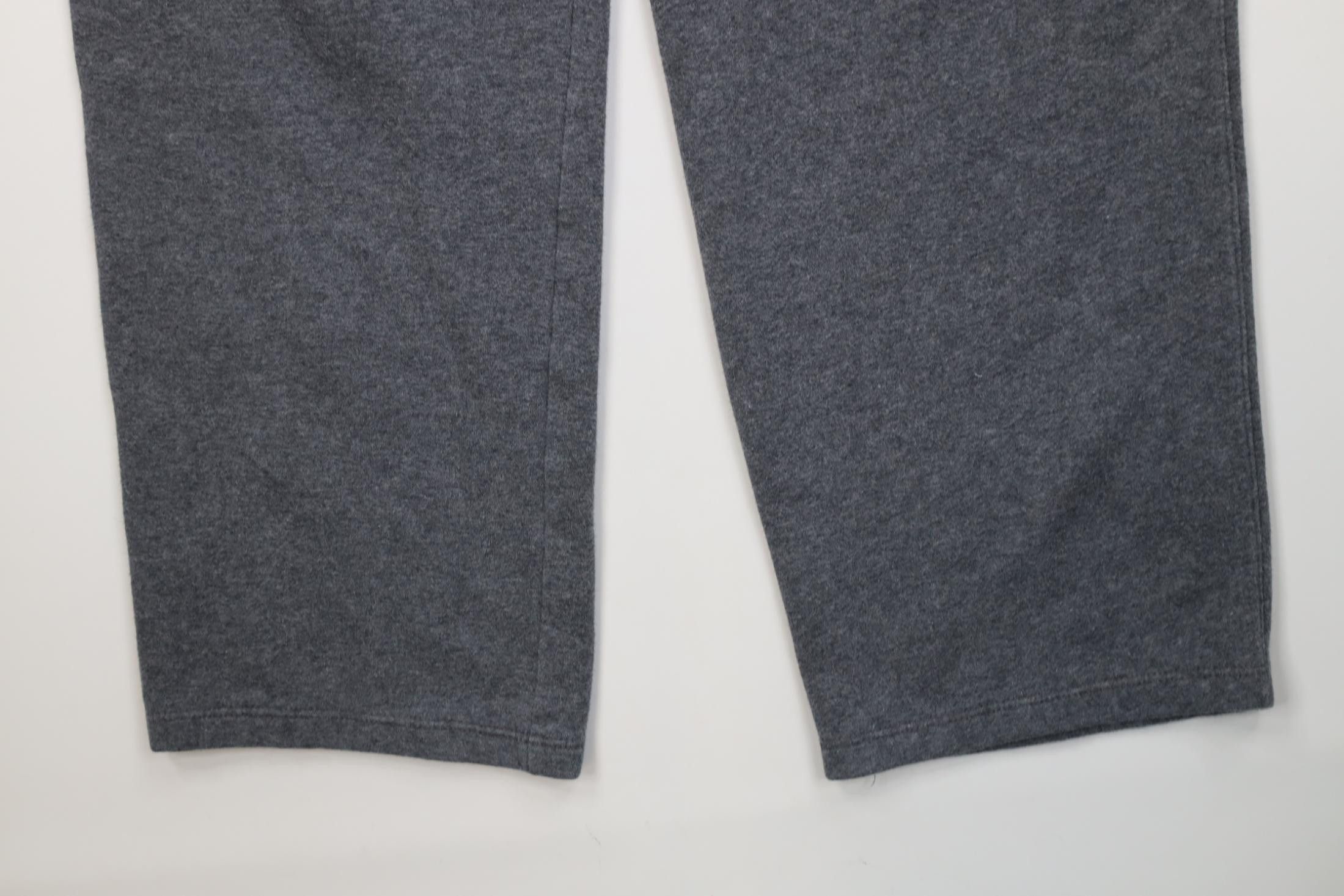 Nike Vintage Y2K Nike Scott Mini Swoosh Wide Leg Sweatpants Gray Size US 38 / EU 54 - 12 Thumbnail