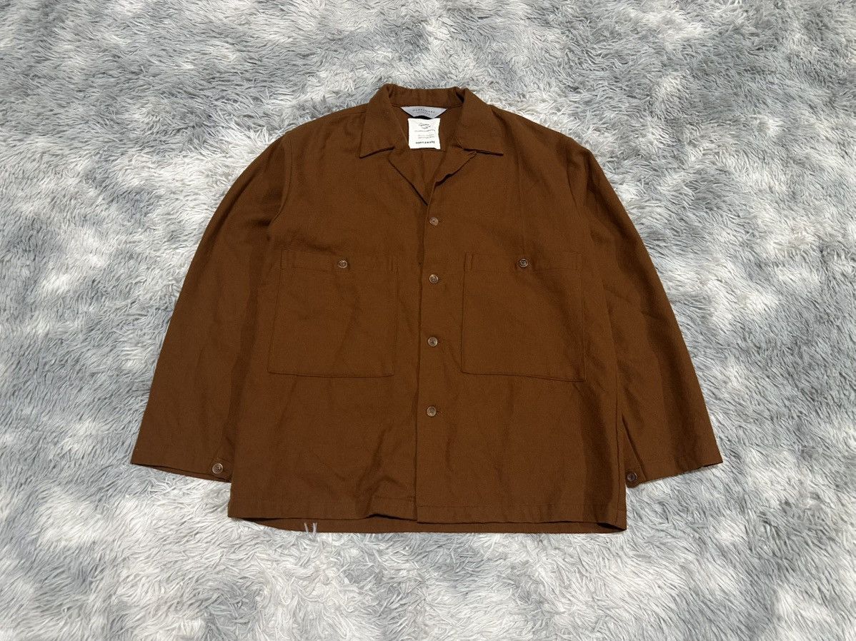 Markaware 🔥Markaware Argentina Wool Utility CPO Open Collar Shirt Size US L / EU 52-54 / 3 - 1 Thumbnail
