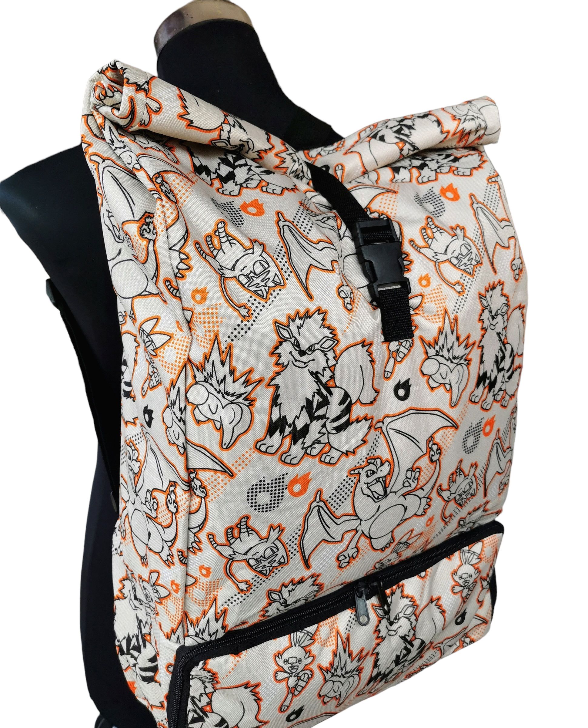 Vintage Vintage Pokemon Sega Nintendo Anime Rolltop Bags Size ONE SIZE - 2 Thumbnail