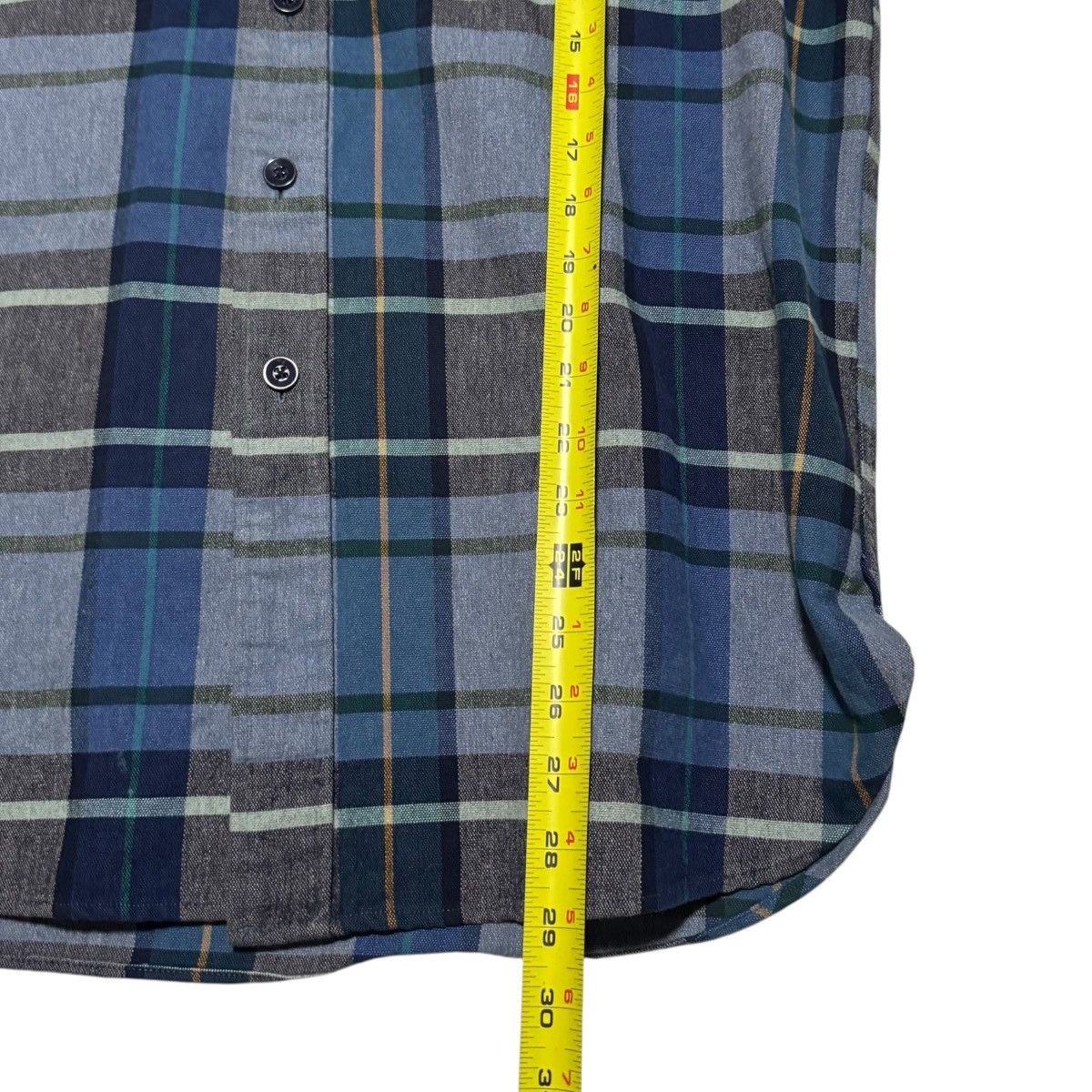 L.L. Bean Vintage L.L. Bean Plaid Button Down Shirt Men's M Oversized Size US M / EU 48-50 / 2 - 6 Thumbnail