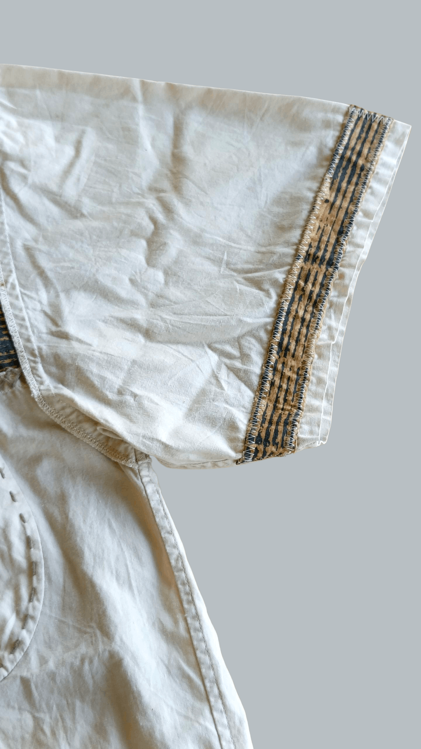 Vintage Vintage Ficce Yoshiyuki Konishi Handmade Patchwork Shirt Size US XL / EU 56 / 4 - 6 Thumbnail