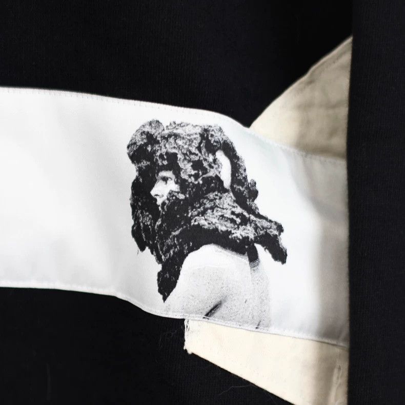 Rick Owens rickowens sub - line women's patchwork sweatshirt-2508 Size US M / EU 48-50 / 2 - 2 Thumbnail