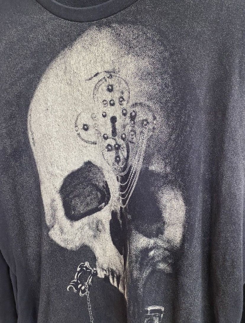 Lad Musician 1990s Lad Musican Skull Gothic Sweatshirt Size US XL / EU 56 / 4 - 2 Thumbnail