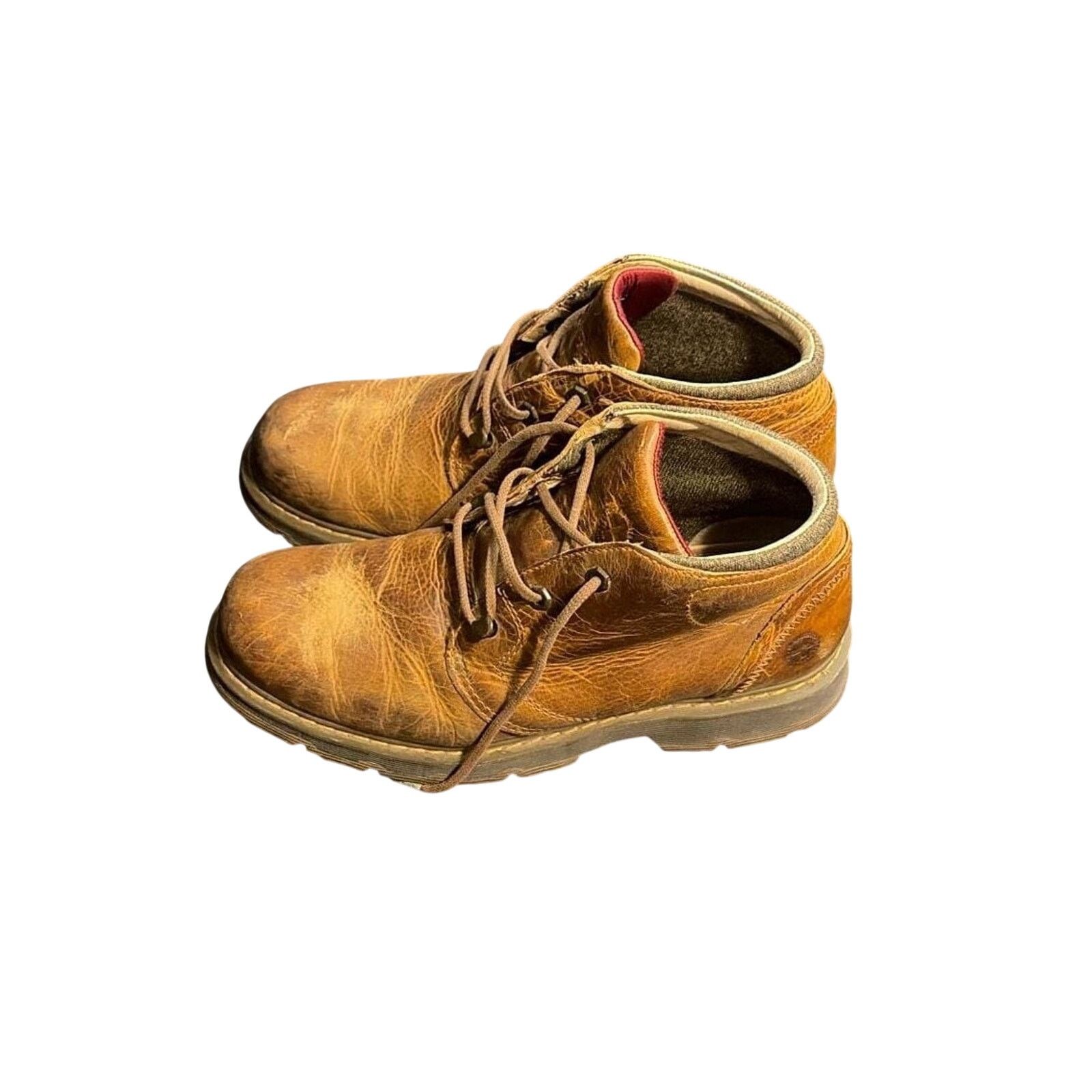 Dr. Martens Dr. Martens Tan Brown Tumbled leather Boots Size US 11 / IT 41 - 2 Thumbnail
