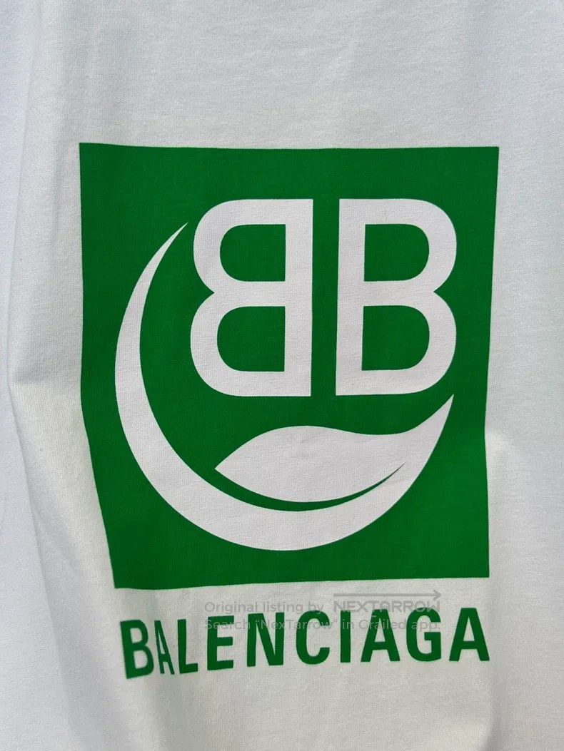 Balenciaga Balenciaga Eco-Friendly Short Sleeve Size US S / EU 44-46 / 1 - 3 Thumbnail