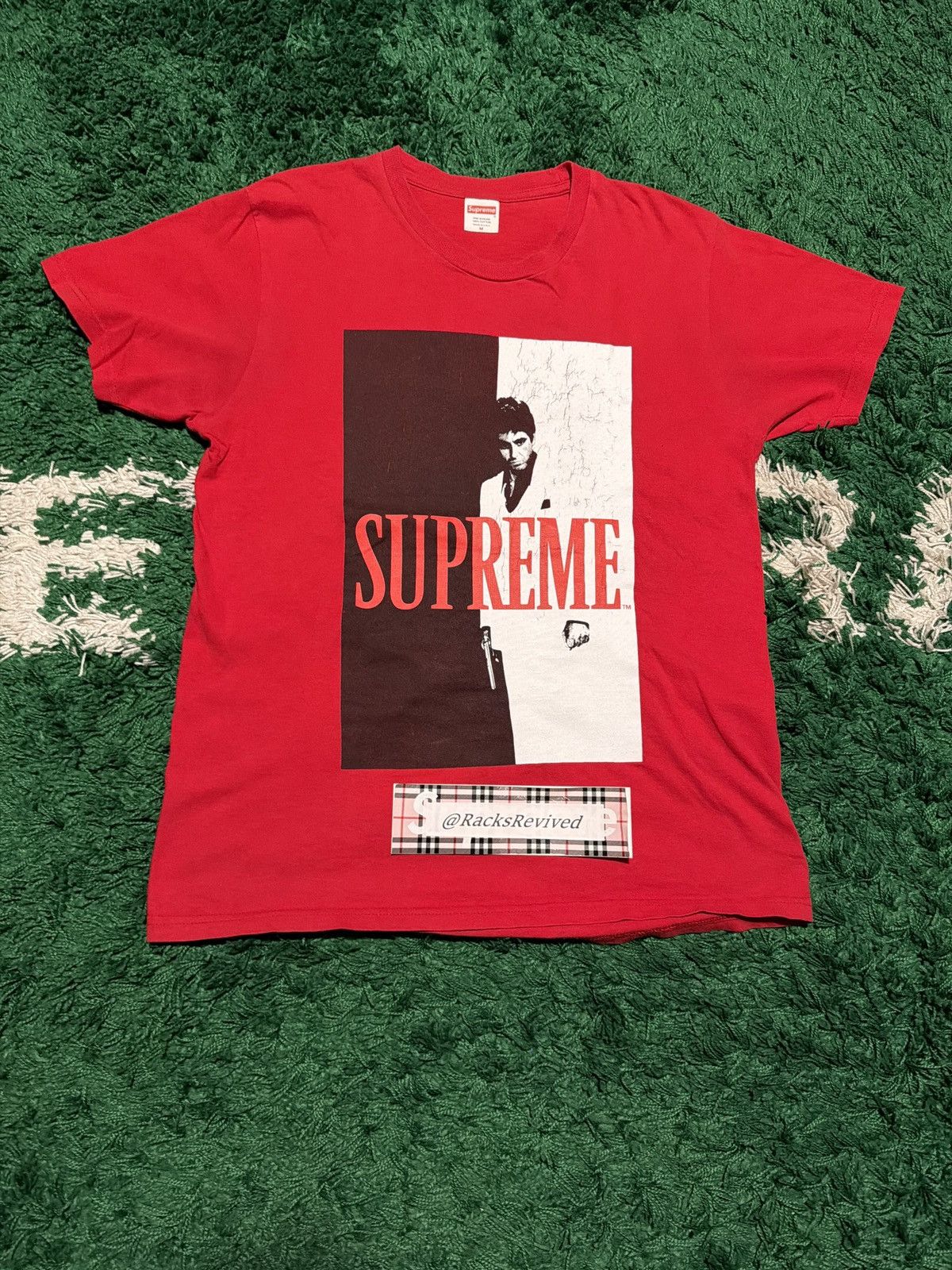 Supreme Supreme Scarface Split Tee Fall/Winter 2017 Size US M / EU 48-50 / 2 - 1 Thumbnail