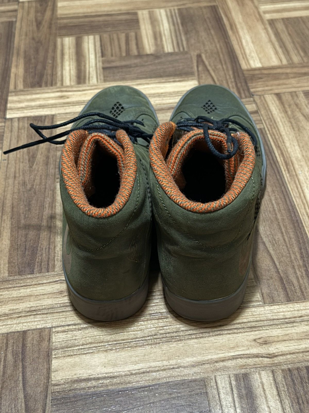 Nike Nike LeBron X NSW Dark Olive Size US 10.5 / EU 43-44 - 4 Thumbnail