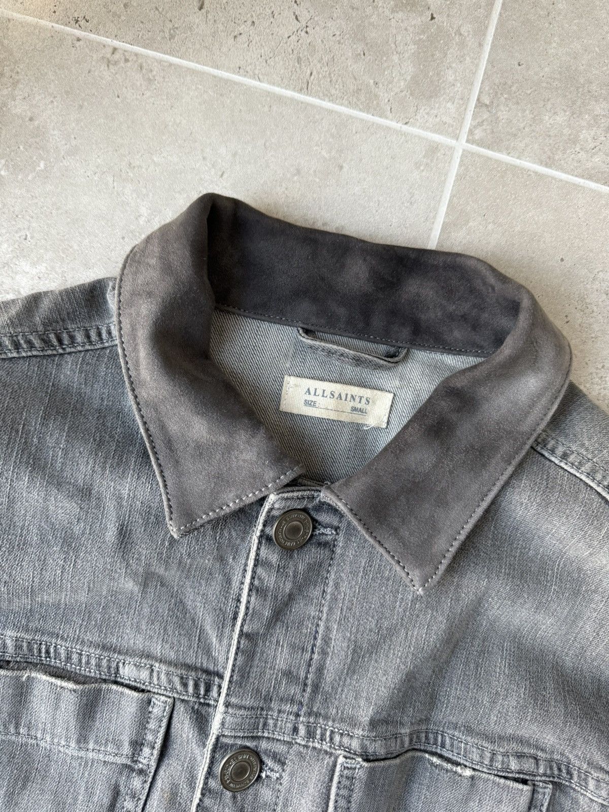 Allsaints Allsaints denim jacket size S Size US S / EU 44-46 / 1 - 3 Thumbnail