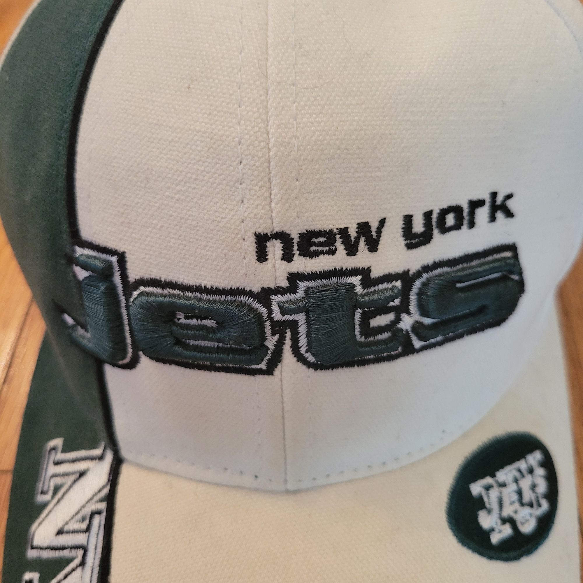 Reebok Vintage Reebok NFL Pro Line New York Jets Hat White Green OS Size ONE SIZE - 4 Thumbnail