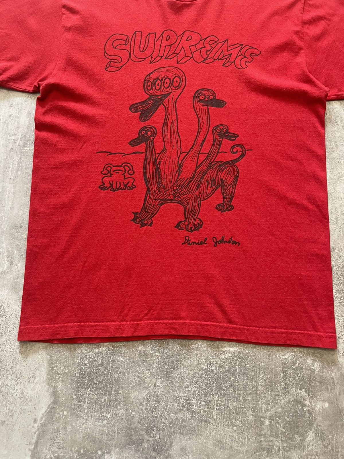 Hypebeast Supreme Daniel Johnston Duck T-Shirt Size US L / EU 52-54 / 3 - 3 Thumbnail