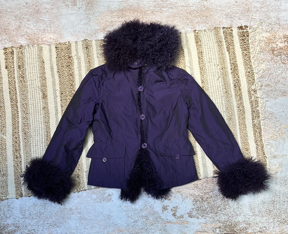 Versace × Versace Jeans Couture Versace Sport vintage aviator jacket with fur details Size M / US 6-8 / IT 42-44 - 2 Thumbnail