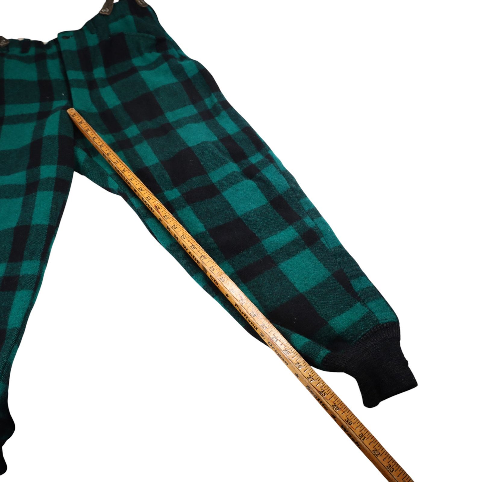 Vintage True Vintage Malone Wool Lumberjack Trousers Size US 36 / EU 52 - 12 Thumbnail