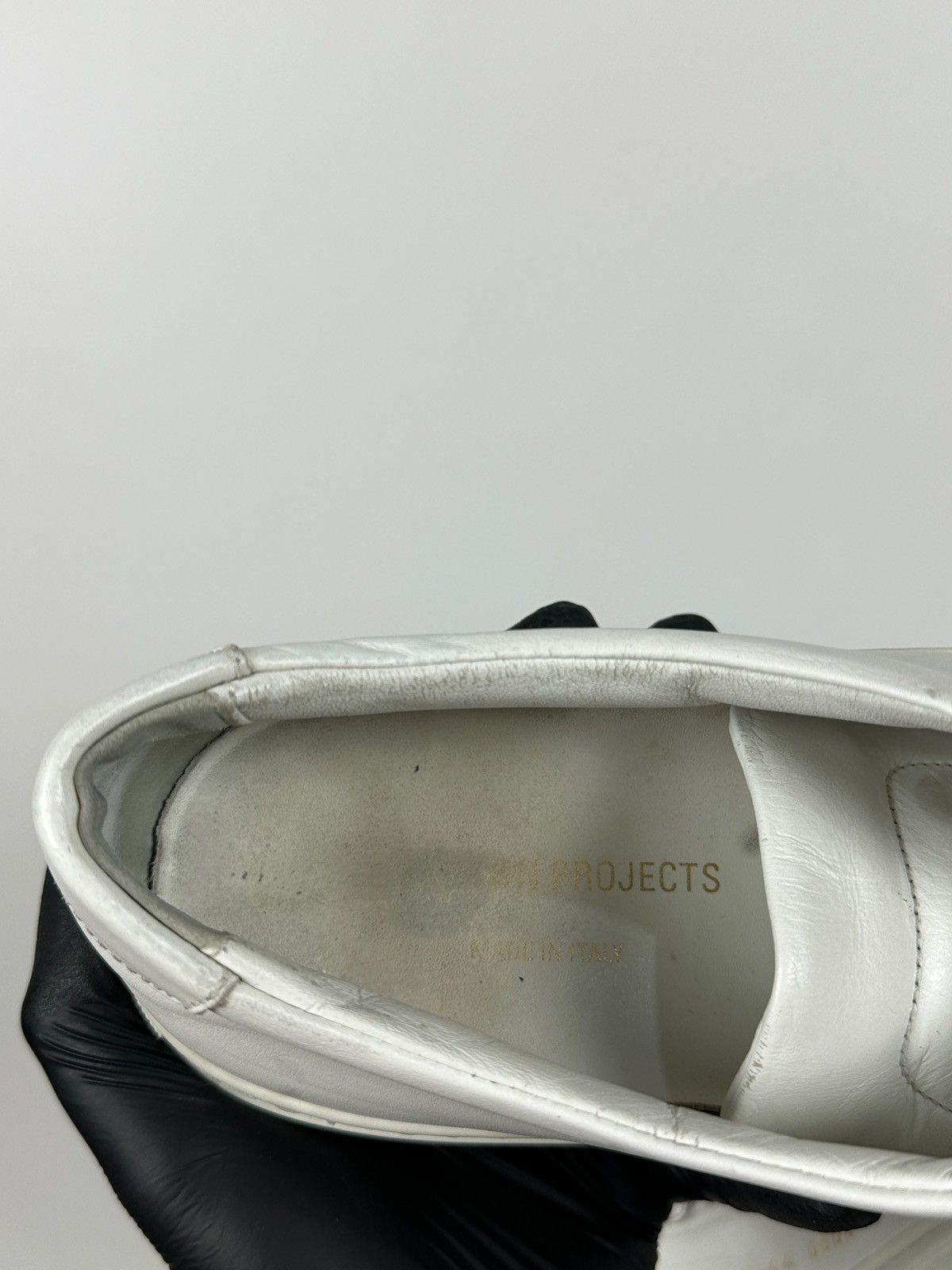 Common Projects Common Projects Original Achilles 1528 Low White Sneakers Size US 11 / EU 44 - 24 Thumbnail