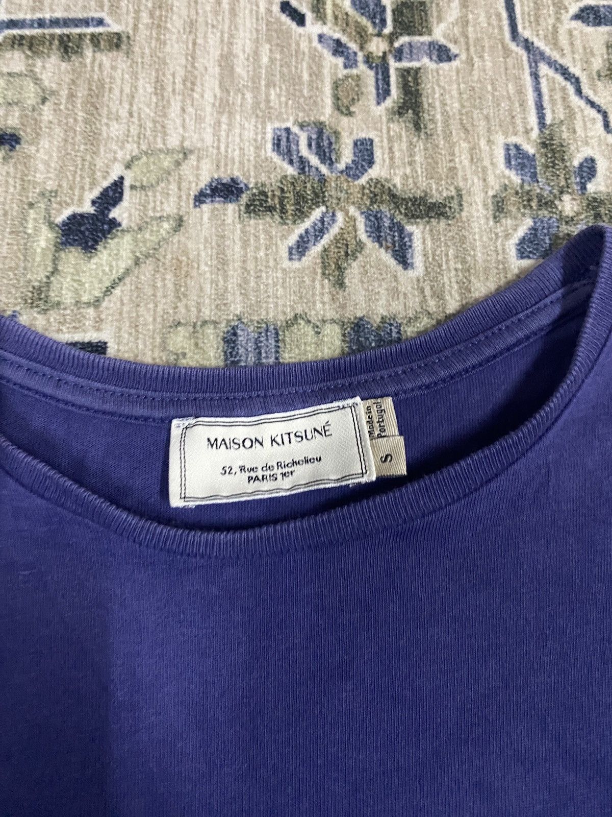 Maison Kitsune Maison Kitsune Effort Less French T Shirt Size S / US 4 / IT 40 - 3 Thumbnail