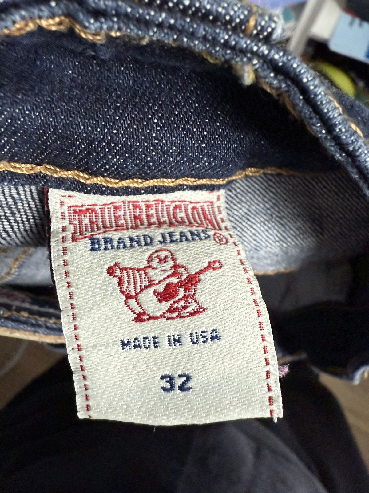 True Religion × Vintage Vintage y2k chief keef style true religion Avery denim pants Size US 32 / EU 48 - 8 Thumbnail