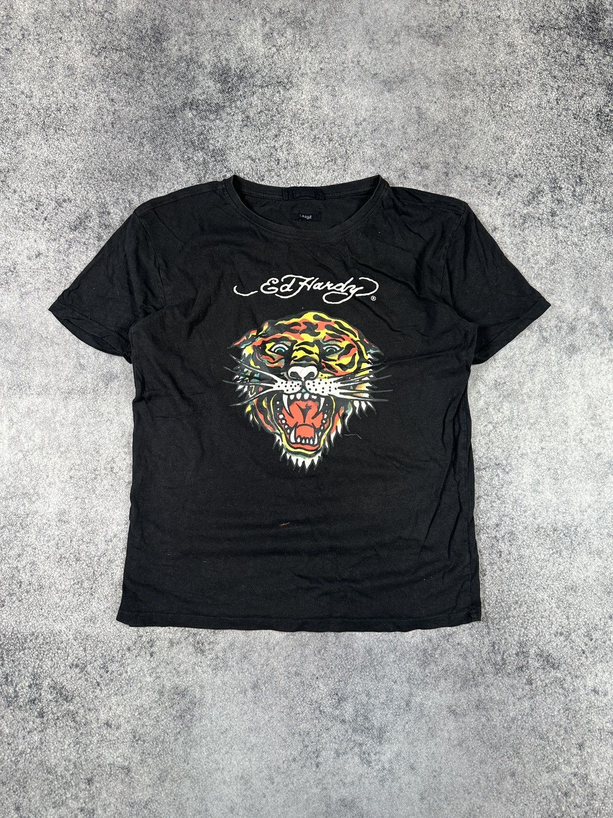 Ed Hardy Y2K Ed Hardy Christian Audigier Logo T-shirt Avant Garde L Size US L / EU 52-54 / 3 - 1 Thumbnail