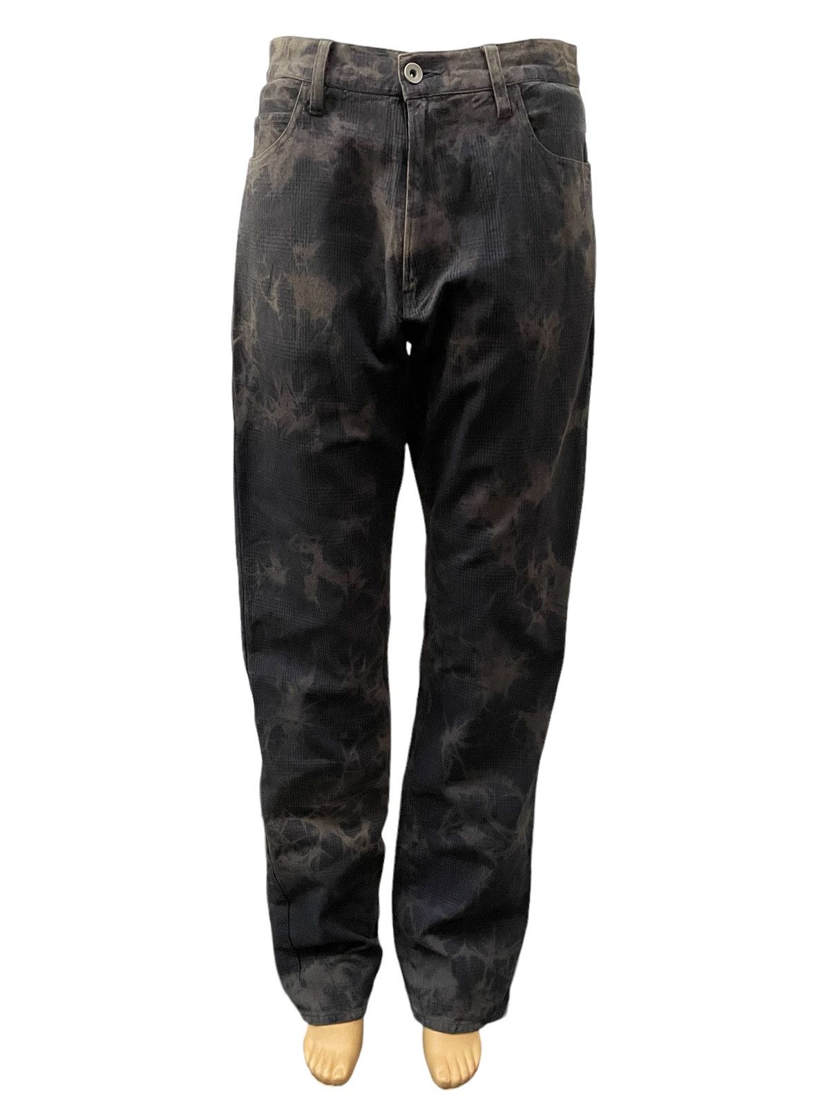 If Six Was Nine × Roots × semanticdesign Root Three Japan Smokey Mud Check Plaid Pants Size US 30 / EU 46 - 3 Thumbnail