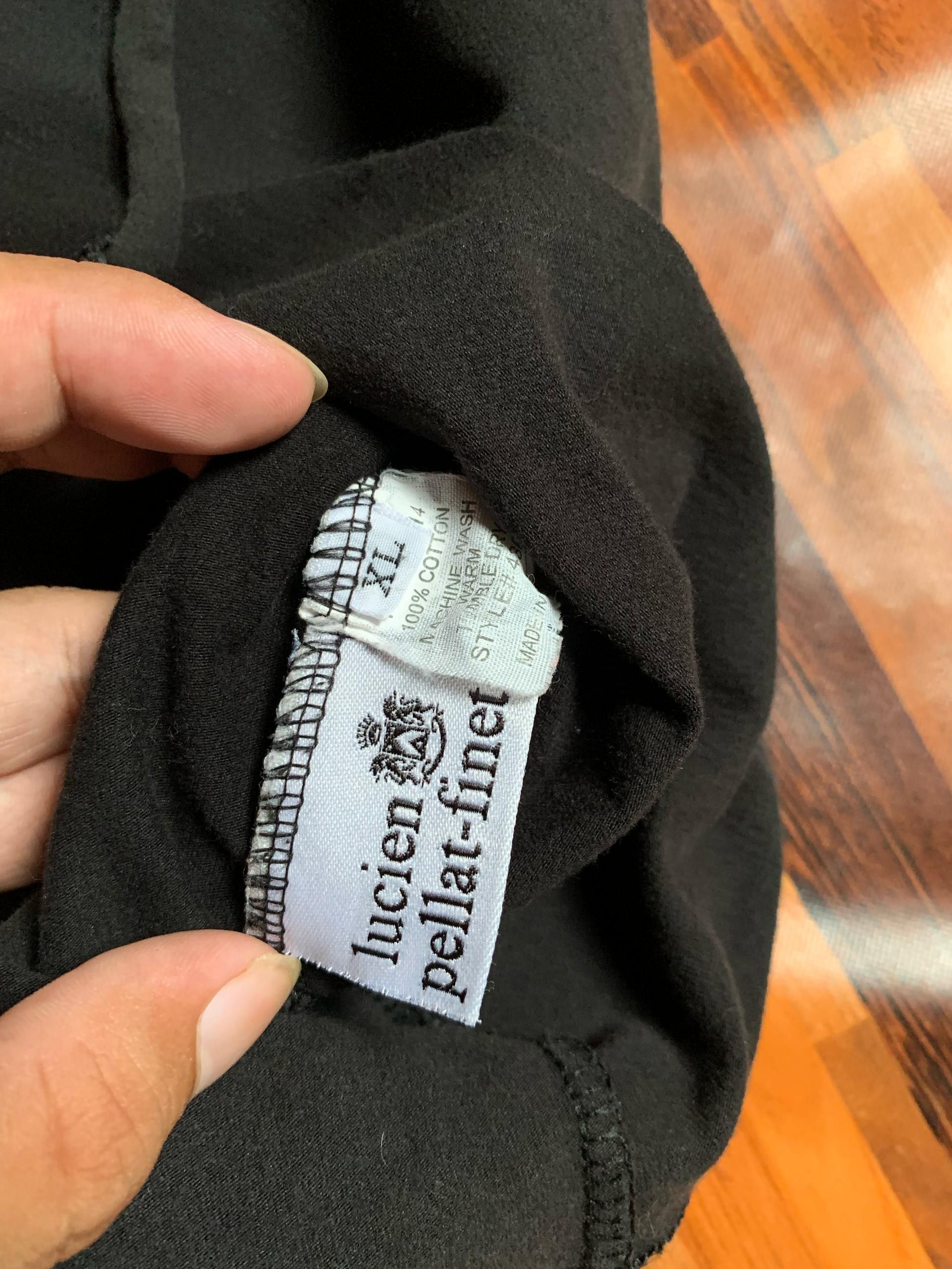 Vintage Made In Italy Lucien Pellat Finet LS Skull number 13 Size US M / EU 48-50 / 2 - 3 Thumbnail