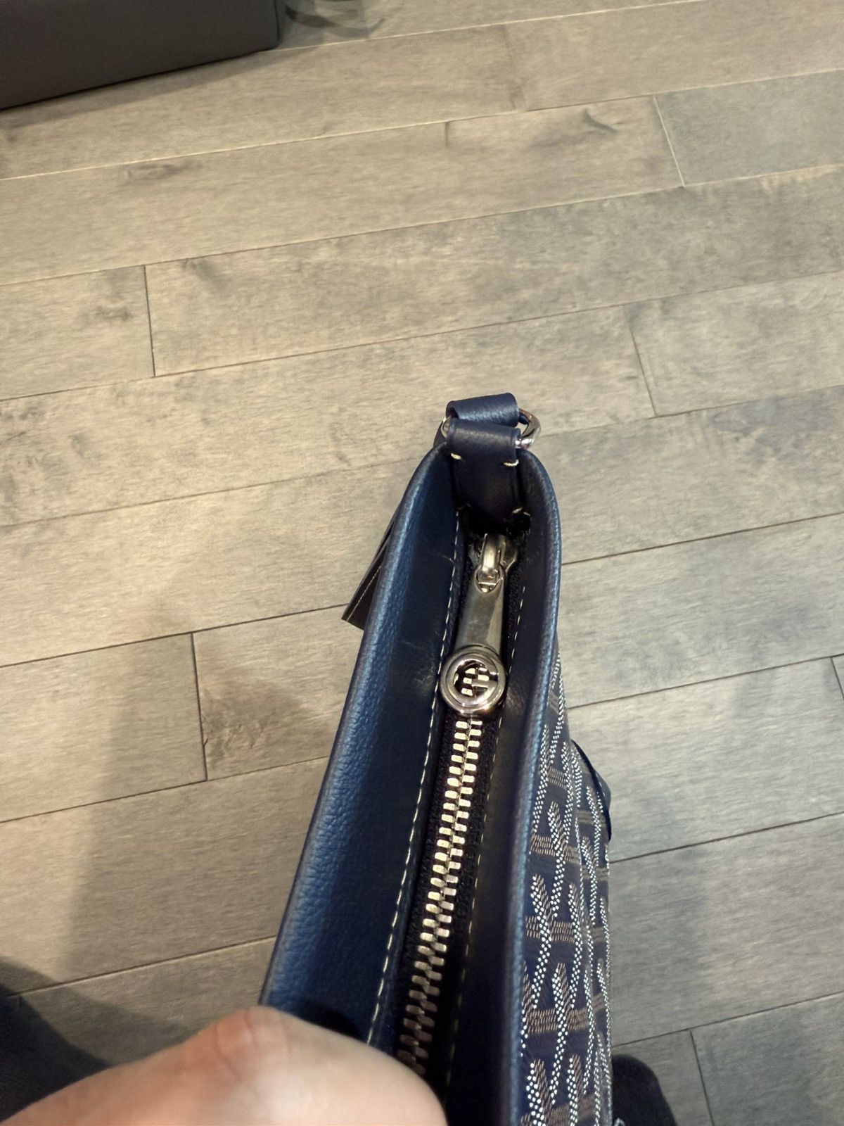 Goyard Goyard continued navy pouch bag Size ONE SIZE - 5 Thumbnail