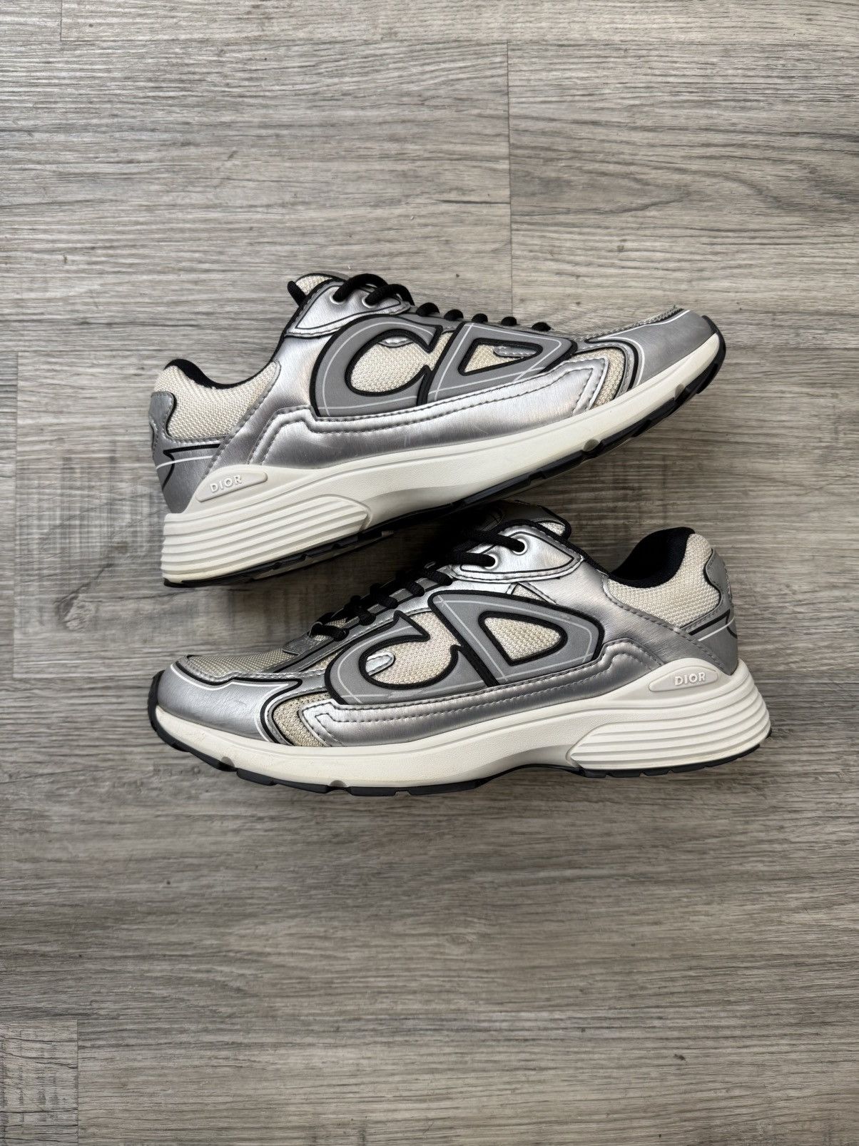 Dior Dior B30 Silver/White Size US 9 / EU 42 - 3 Thumbnail