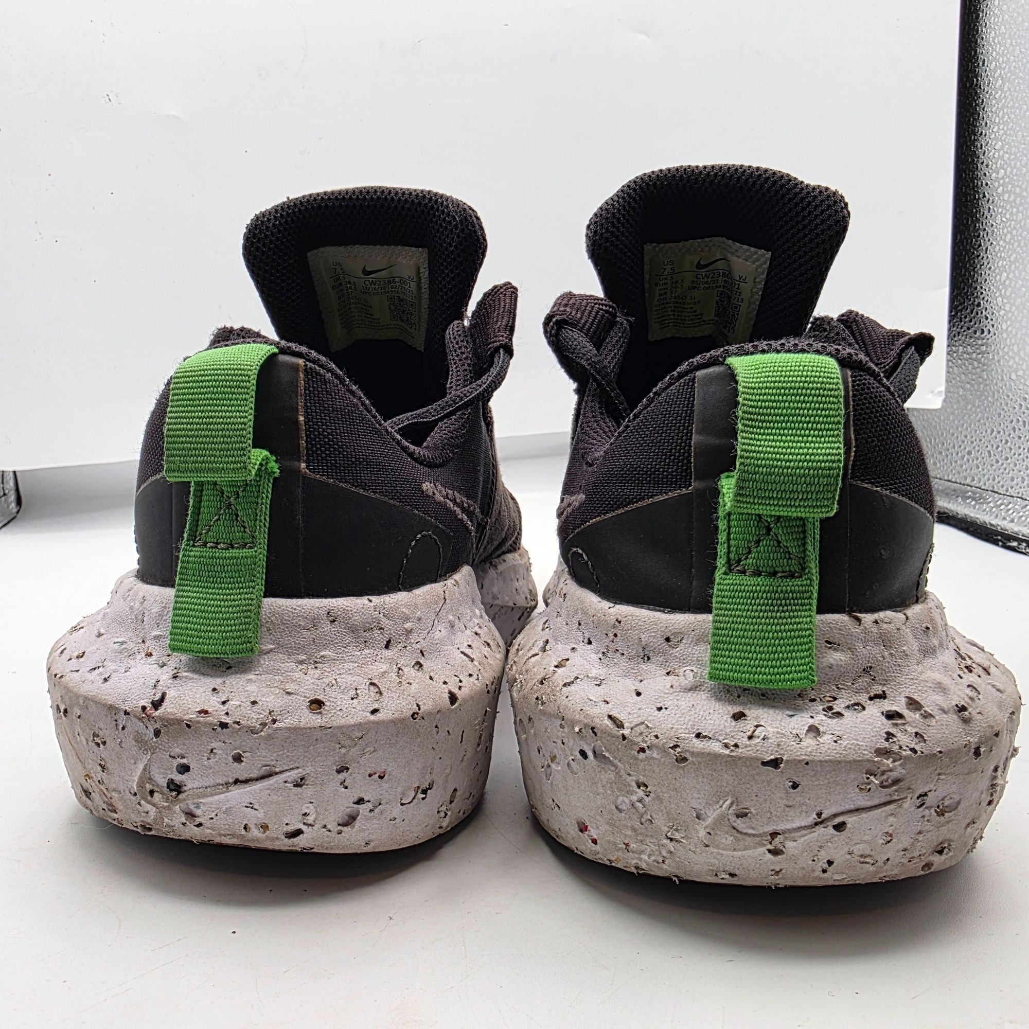 Nike Nike Crater Impact Womens 7.5 Black Grey White Sneaker Shoes Size US 7.5 / IT 37.5 - 5 Thumbnail
