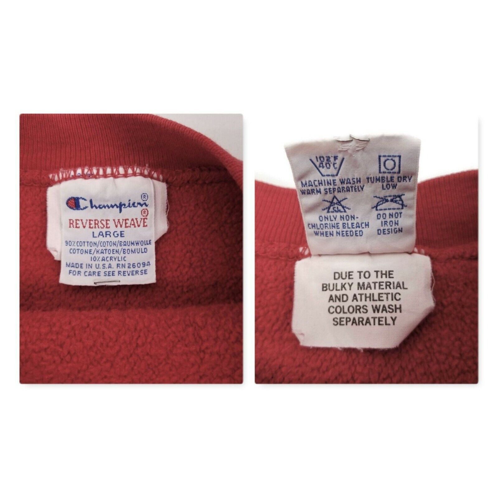 Champion Iowa State Alumni Sweatshirt L Vintage 1990 Champion Size US L / EU 52-54 / 3 - 11 Thumbnail