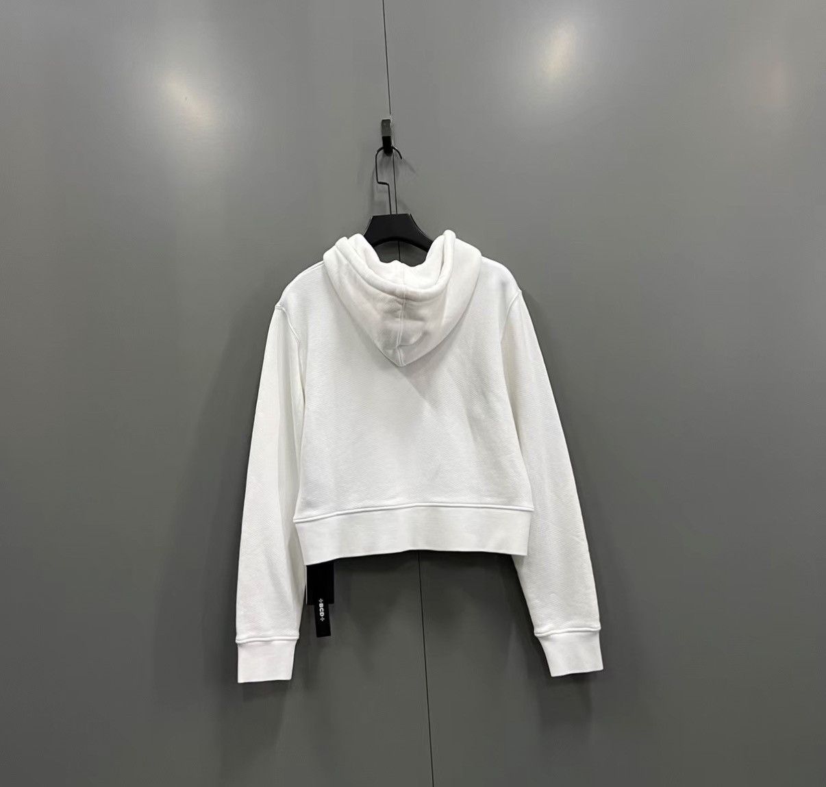 Palm Angels Palm Angels White Rhinestone Logo Print Hoodie J41 Size M / US 6-8 / IT 42-44 - 2 Thumbnail