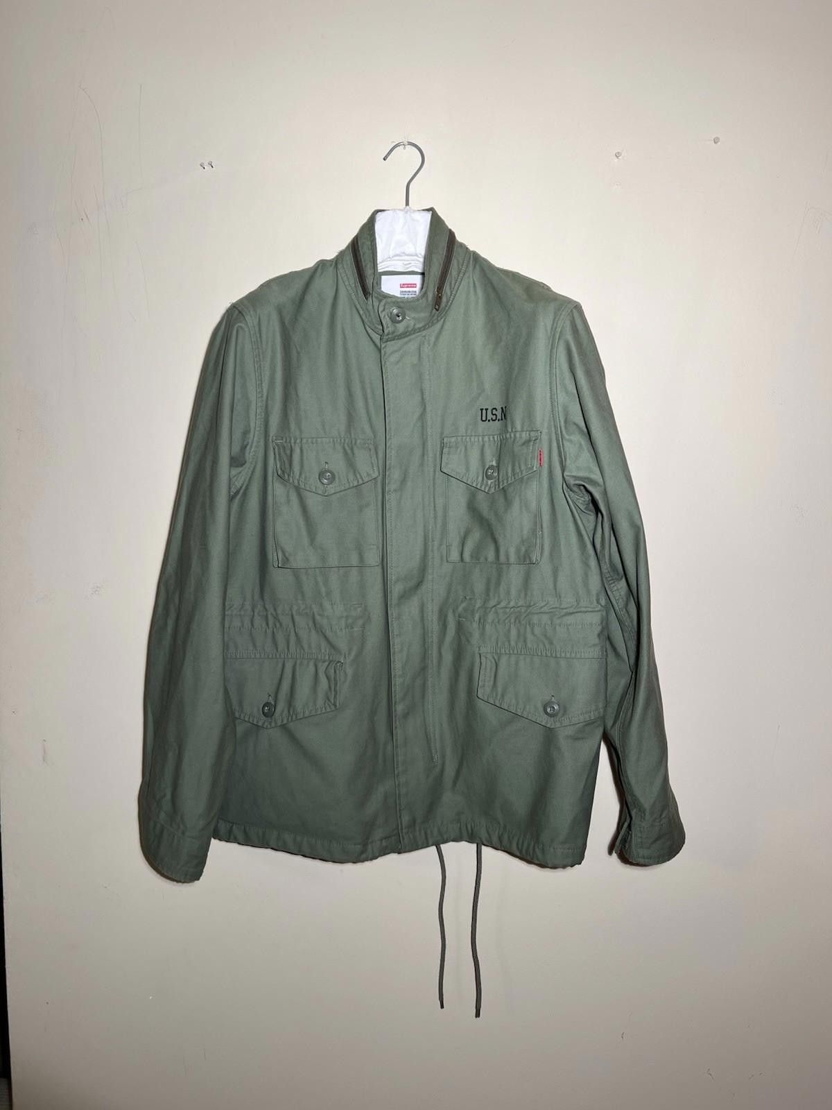Supreme FW10 Supreme Popeye M-65 Jacket Olive Size L Size US L / EU 52-54 / 3 - 2 Thumbnail