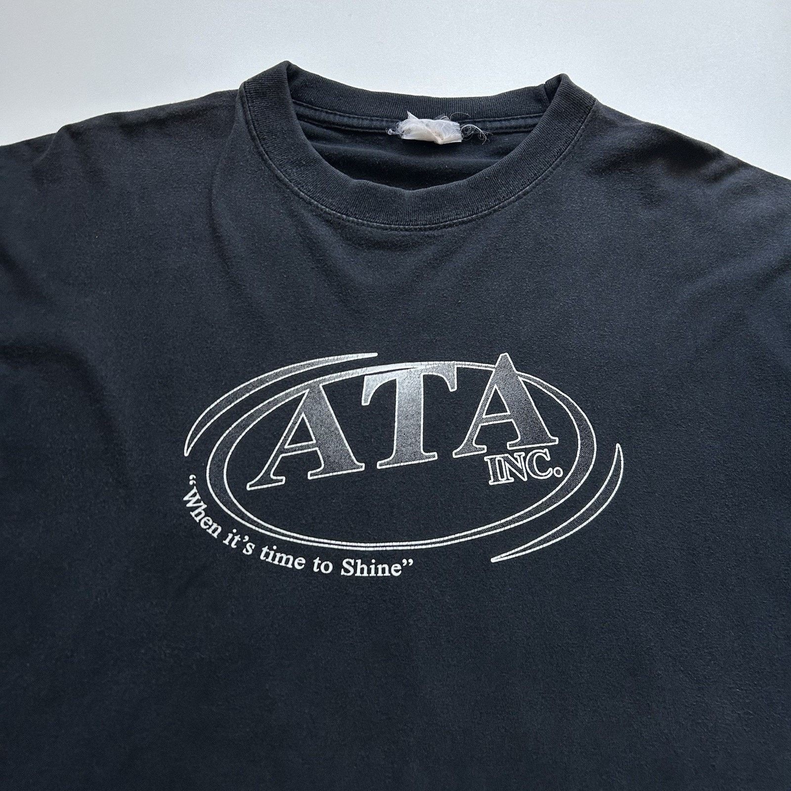 Vintage Vintage Truck Flame Graphic T Shirt Large Y2K Faded Black Size US L / EU 52-54 / 3 - 4 Thumbnail