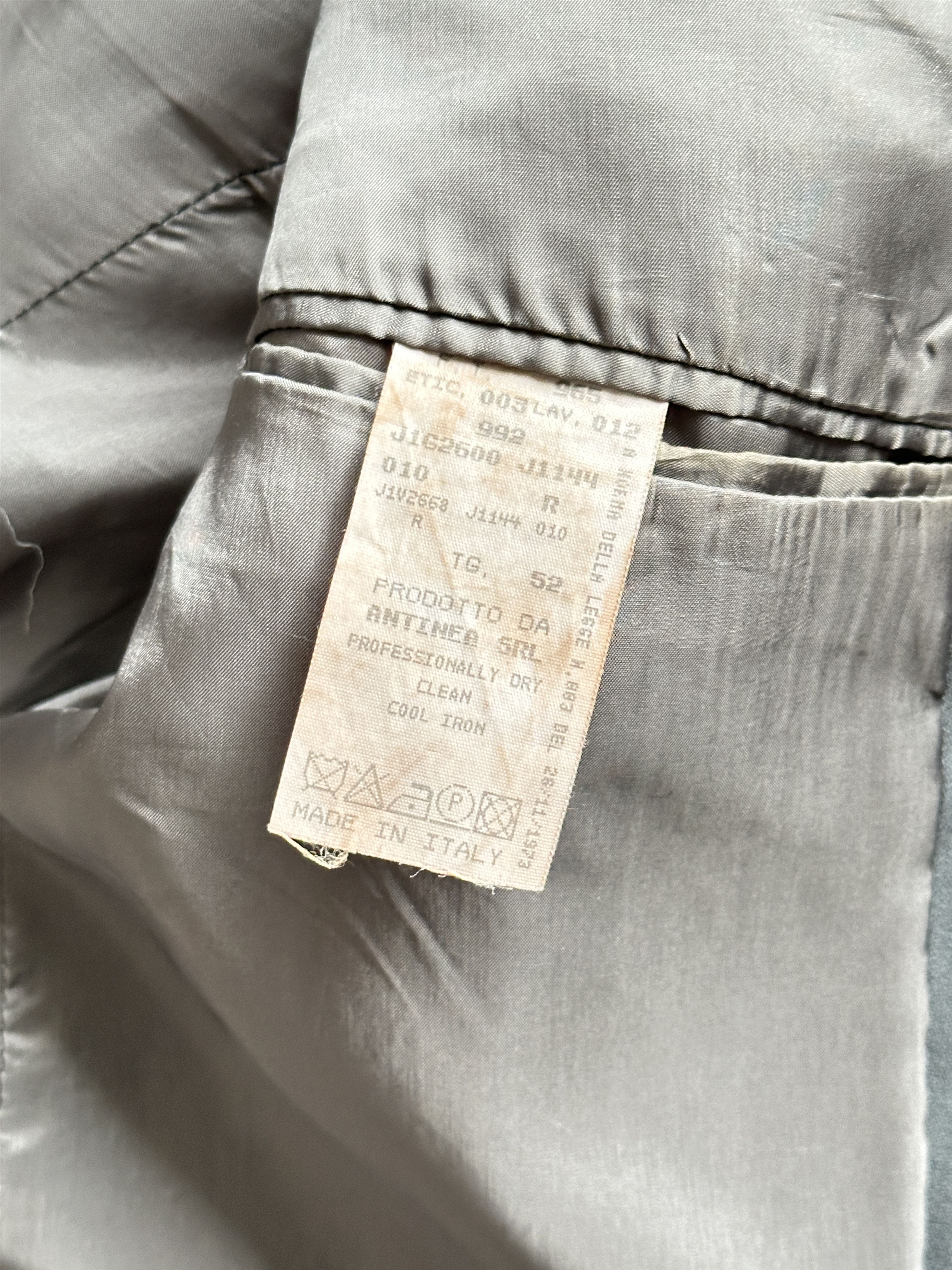 Valentino Emporio Armani Vintage Gray Wool Blazer — 42R Size 42R - 5 Thumbnail