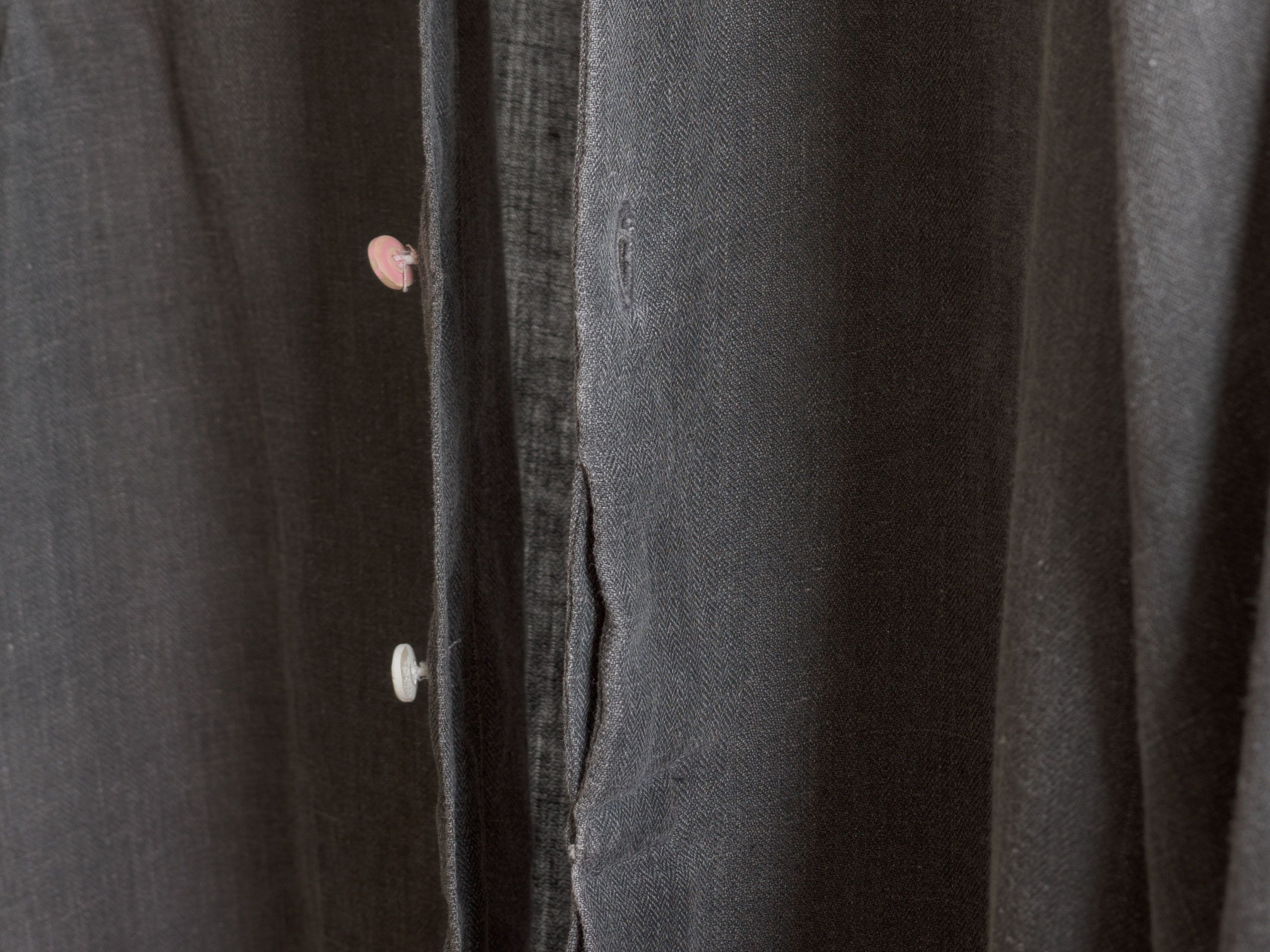 Visvim SS2014 VISVIM LONG RIDER SHIRT HERRINGBONE LINEN Size US M / EU 48-50 / 2 - 6 Thumbnail