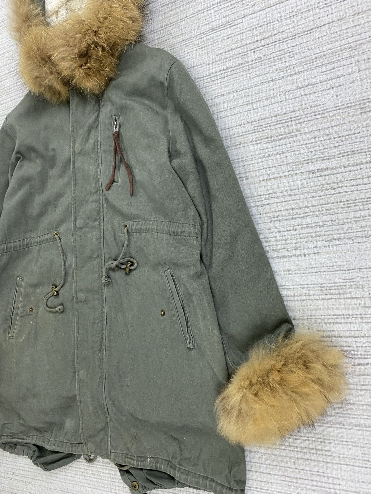 If Six Was Nine Vintag Ruirue Faux Fur Hoodie Parka Jacket Size US M / EU 48-50 / 2 - 4 Thumbnail