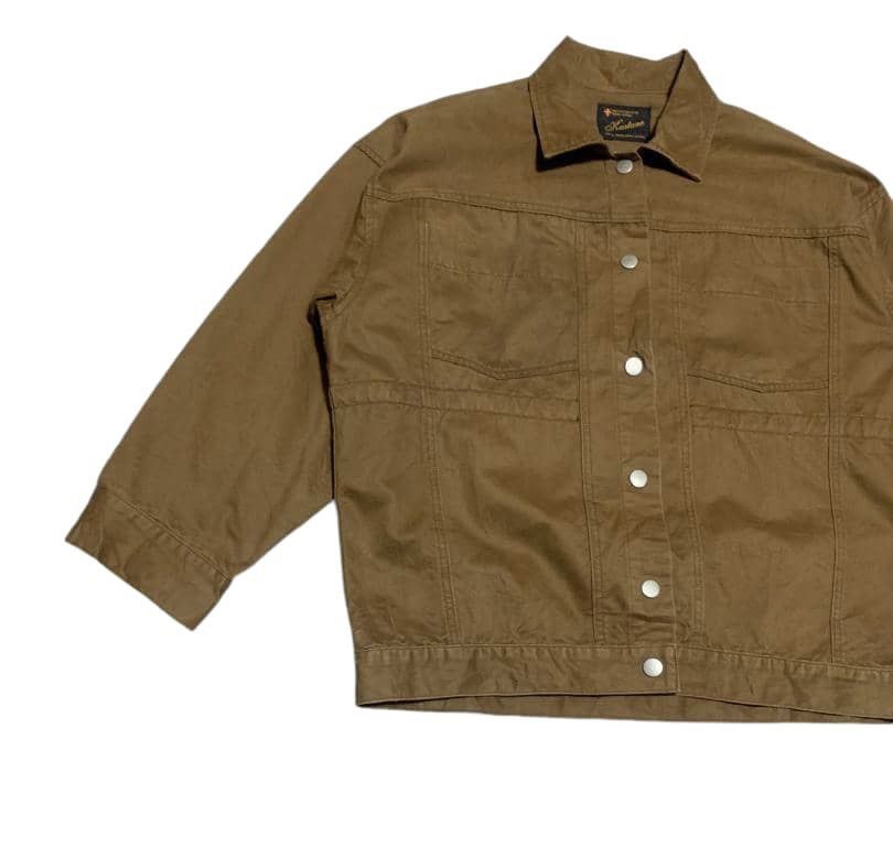 Japanese Brand Vintage Japanese Kastare Button Ups Trucker Jacket Size US M / EU 48-50 / 2 - 2 Thumbnail