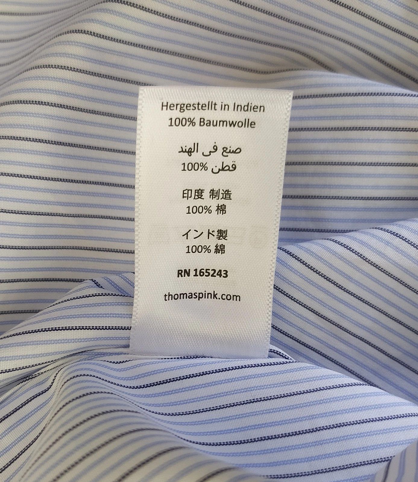 Thomas Pink Thomas Pink Journey Regent Stripe Shirt Free Shipping T/17 Size US M / EU 48-50 / 2 - 4 Thumbnail