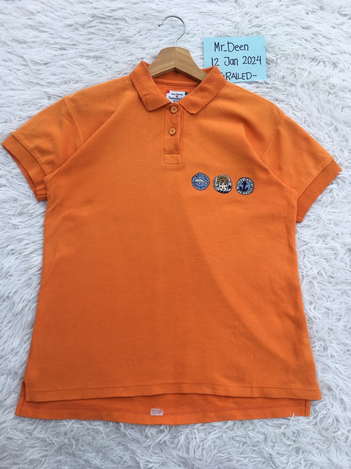 Jean Charles De Castelbajac Vintage Jean Charles de Castelbajac Polo Tshirt Size US S / EU 44-46 / 1 - 1 Thumbnail