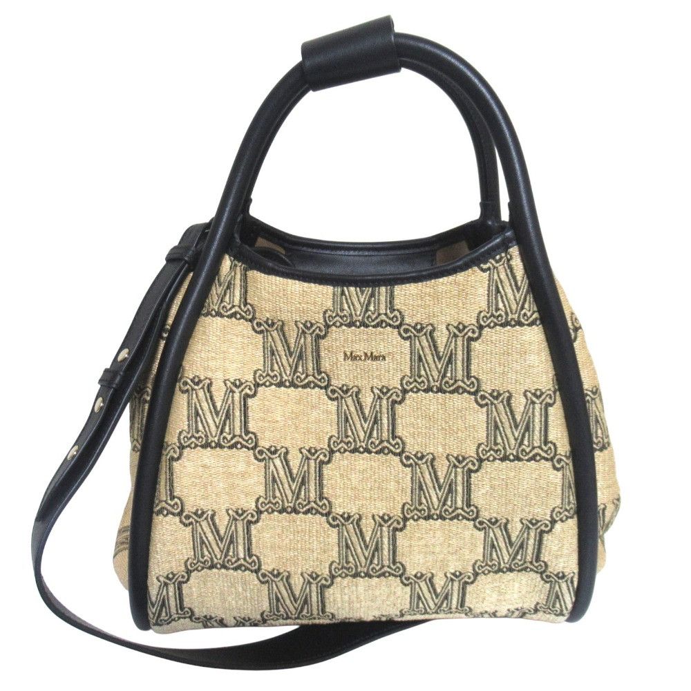 Max Mara Max Mara Max Mara Glam Marine Nylon 2way Tote Bag Textile Tote Bag DUTY FREE for USA Size ONE SIZE - 1 Thumbnail