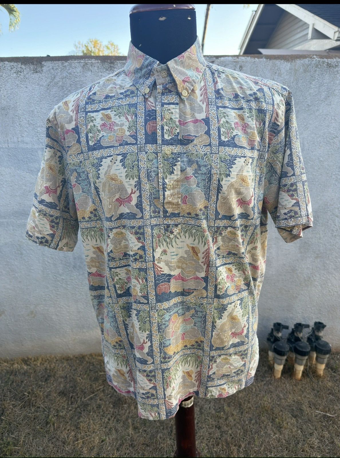 Reyn Spooner PreOwned Reyn Spooner Dietrich Varez Multicolored Men's M Size US M / EU 48-50 / 2 - 1 Thumbnail