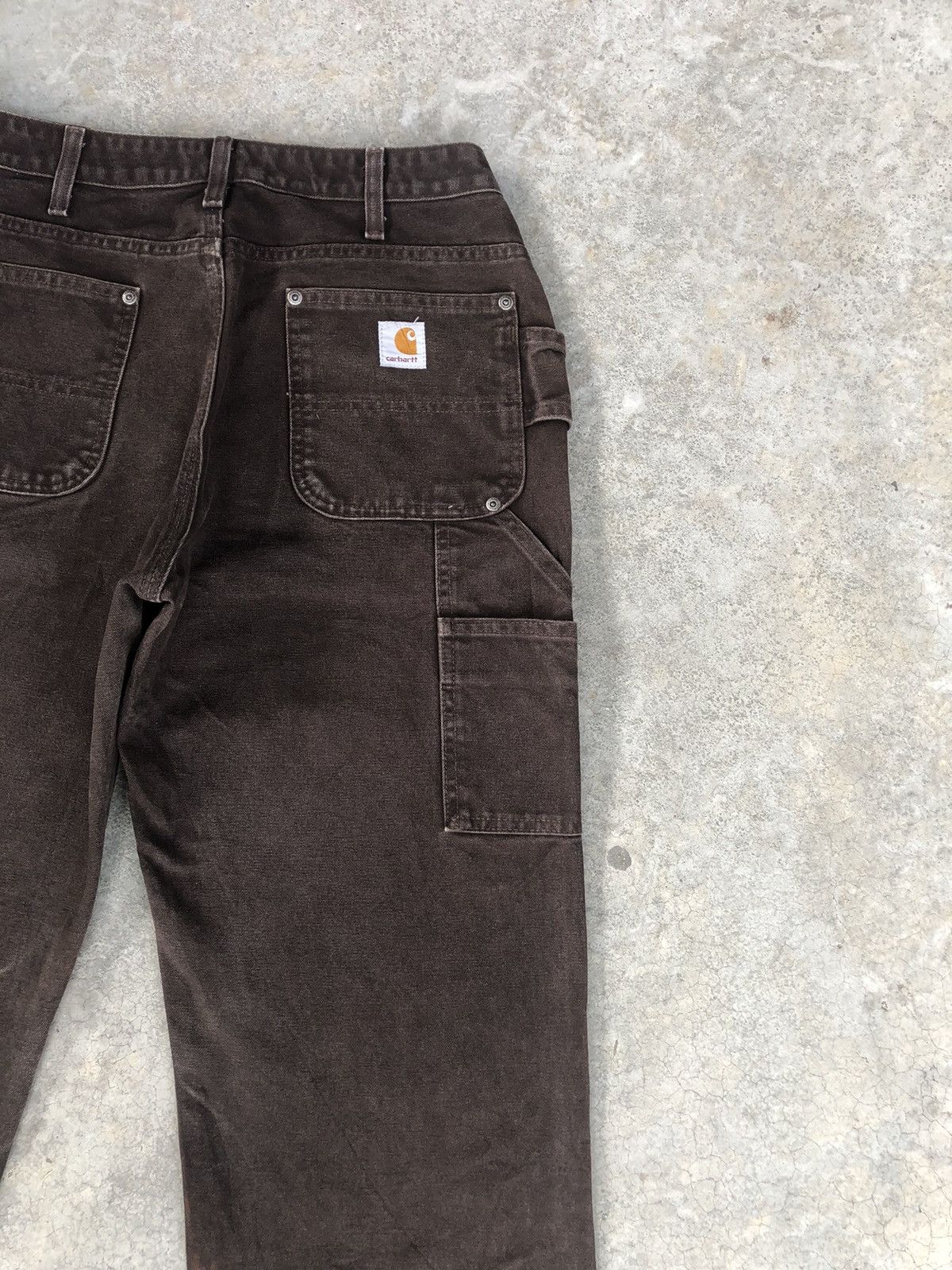 Lil Yachty Vintage Carharrt Double Knee Distressed Size US 32 / EU 48 - 10 Thumbnail
