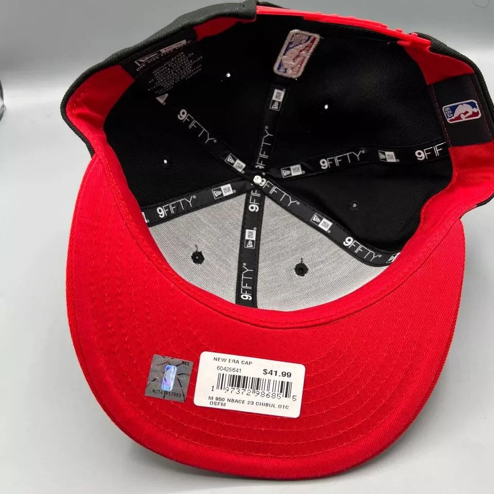 New Era Chicago Bulls Hat Men 9Fifty New Era NBA Snap Back Cap New Size ONE SIZE - 7 Thumbnail