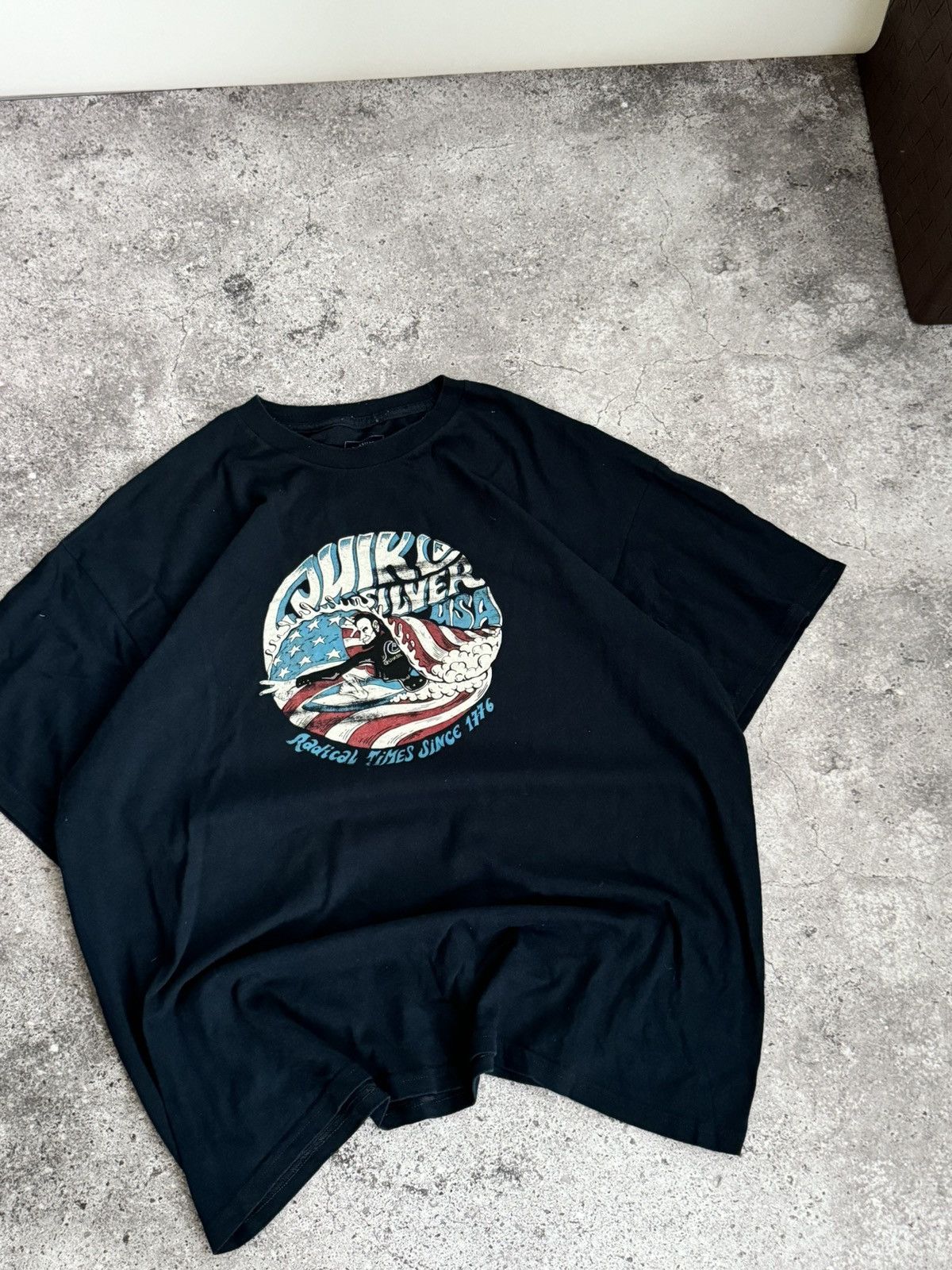 Quiksilver × Vintage Vintage Quiksilver Y2K oversized t-shirt Size US XXL / EU 58 / 5 - 4 Thumbnail
